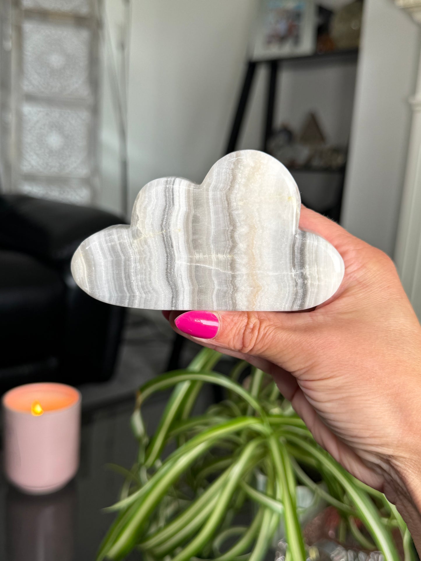 Black Banded Calcite Cloud