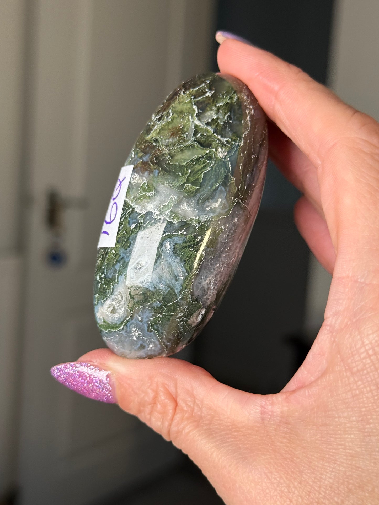 Moss Agate Shiva