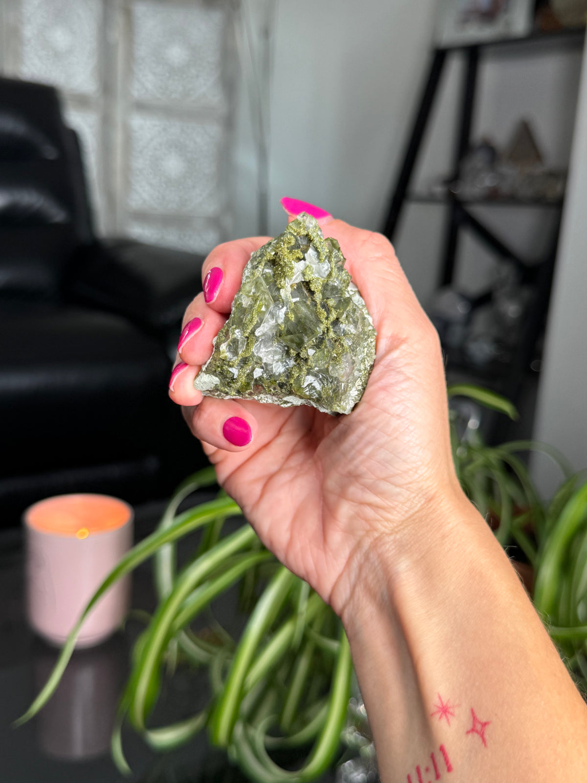 Fairy Forest Epidoite With Quartz