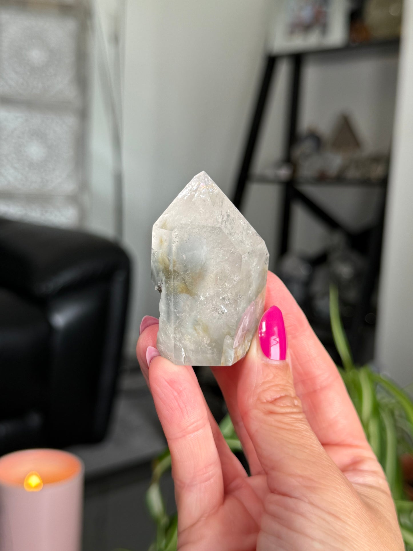 Blue Tara Tower - Part Polished