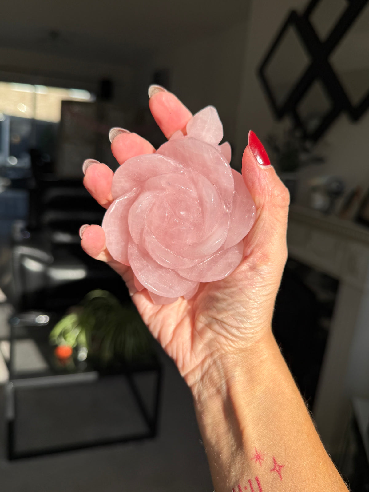 Rose Quartz Rose