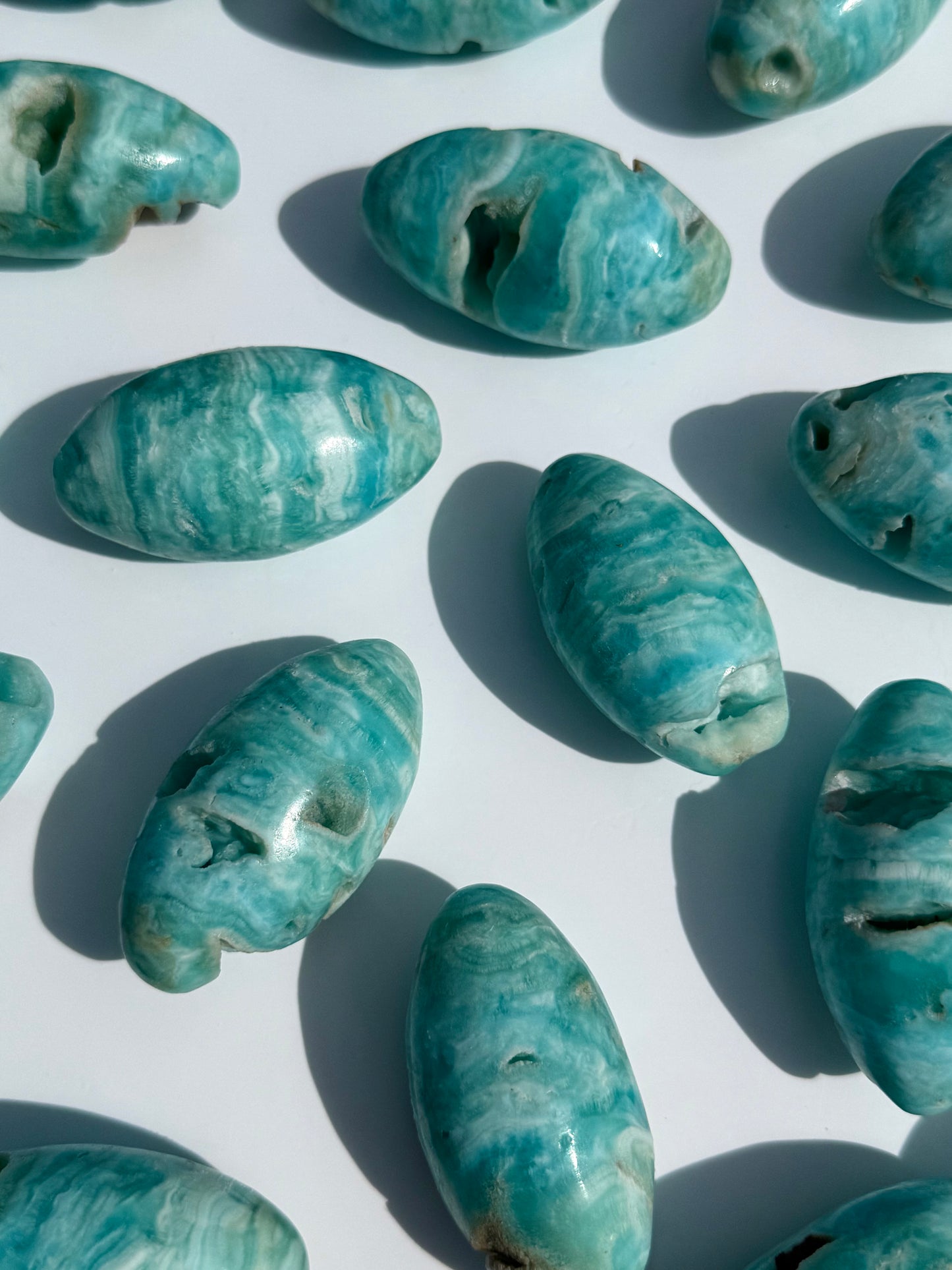Blue Aragonite Shivas
