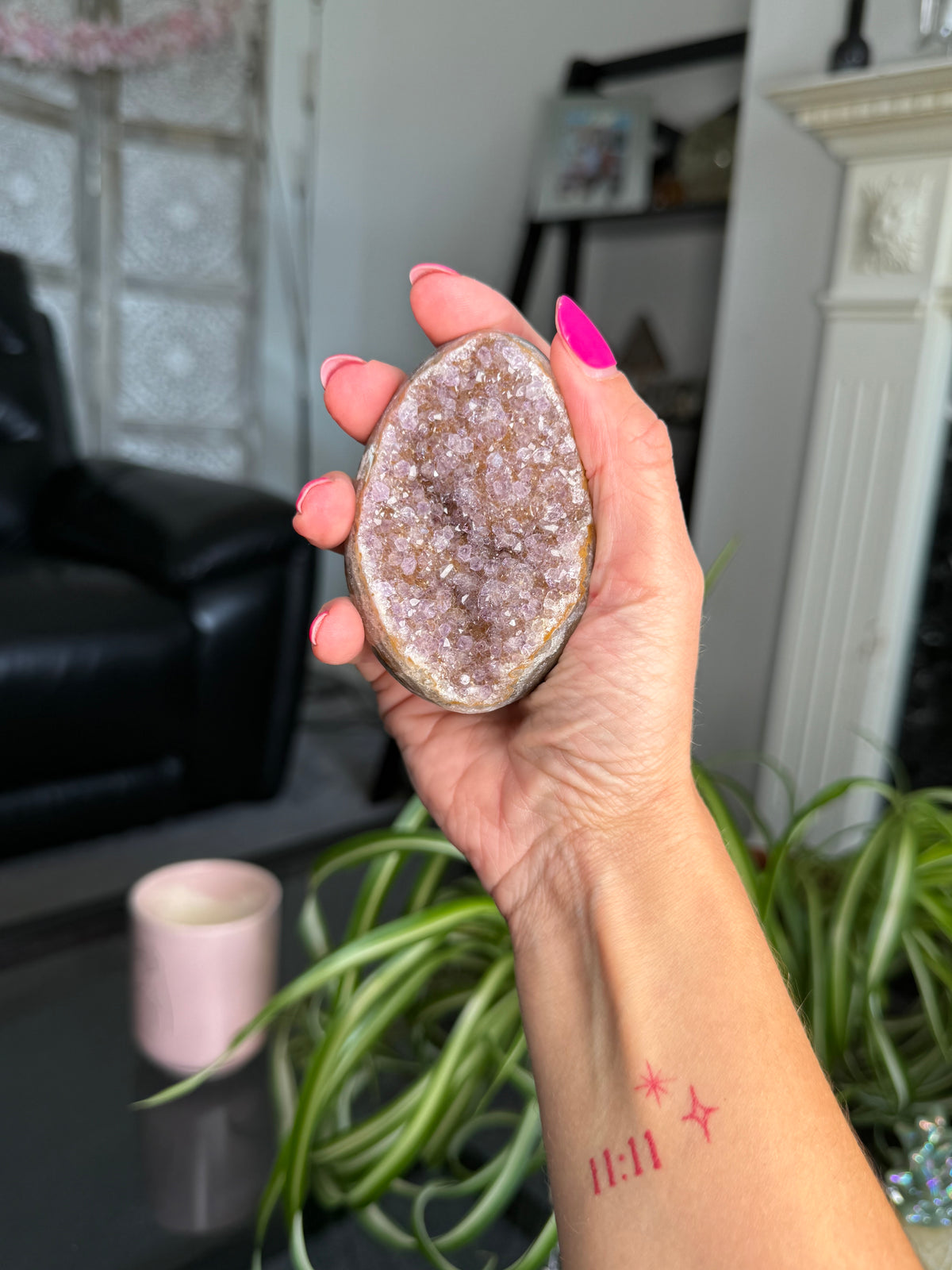 Sugared Amethyst Cut Base