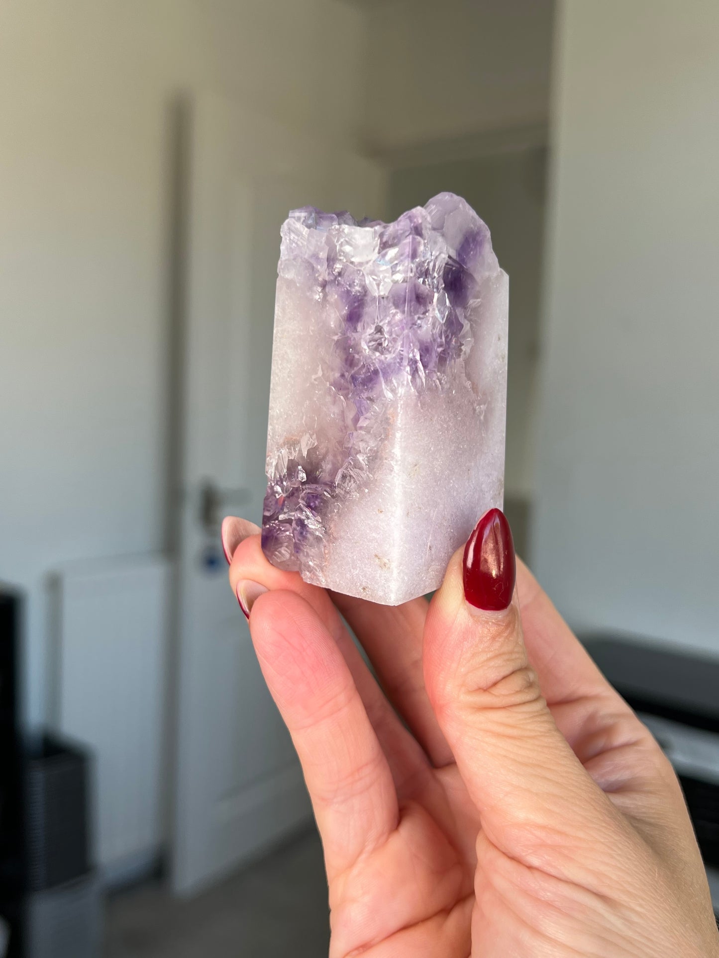 Extra Grade Pink Amethyst Tower