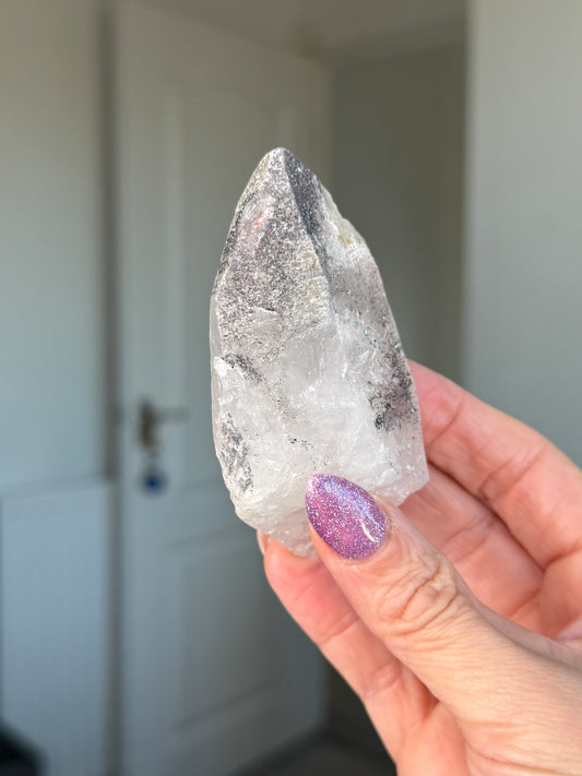 Sparkly Hematite Lemurian