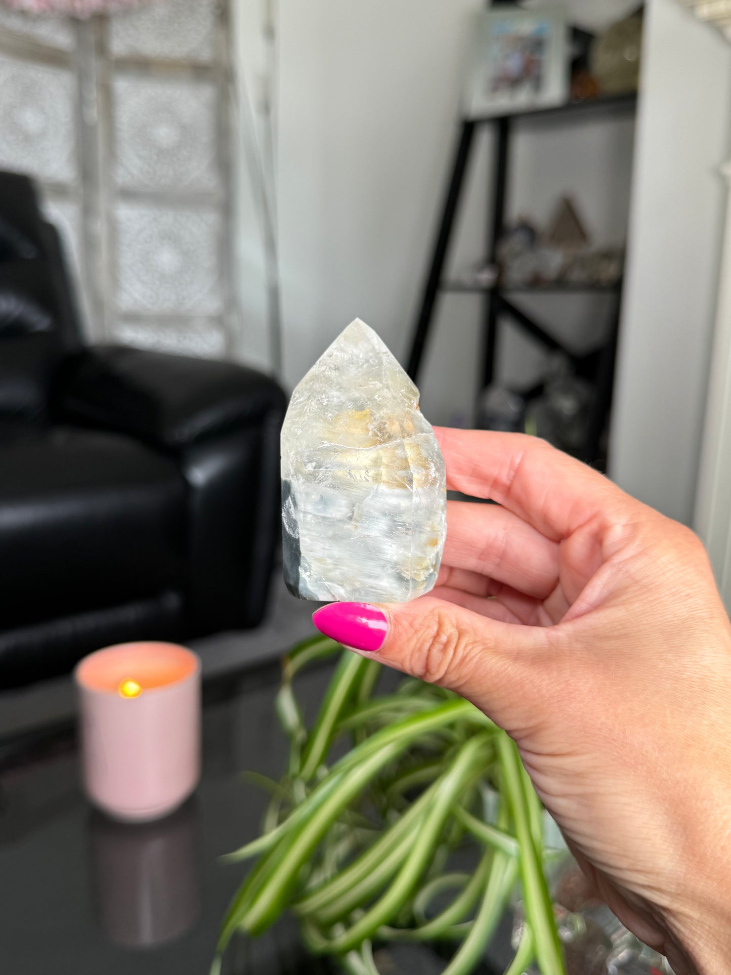 Blue Tara Tower - Part Polished