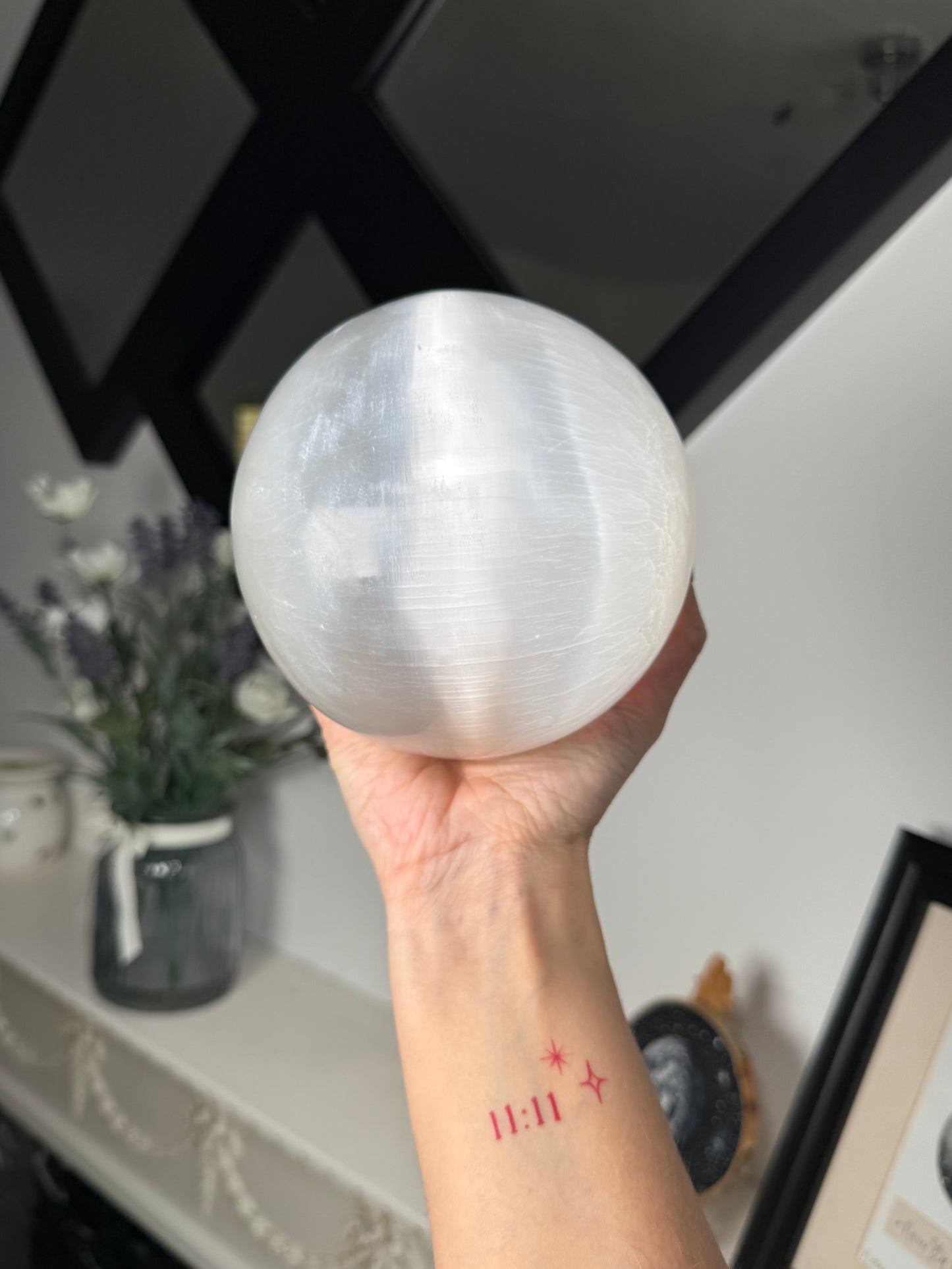 XL Selenite Sphere