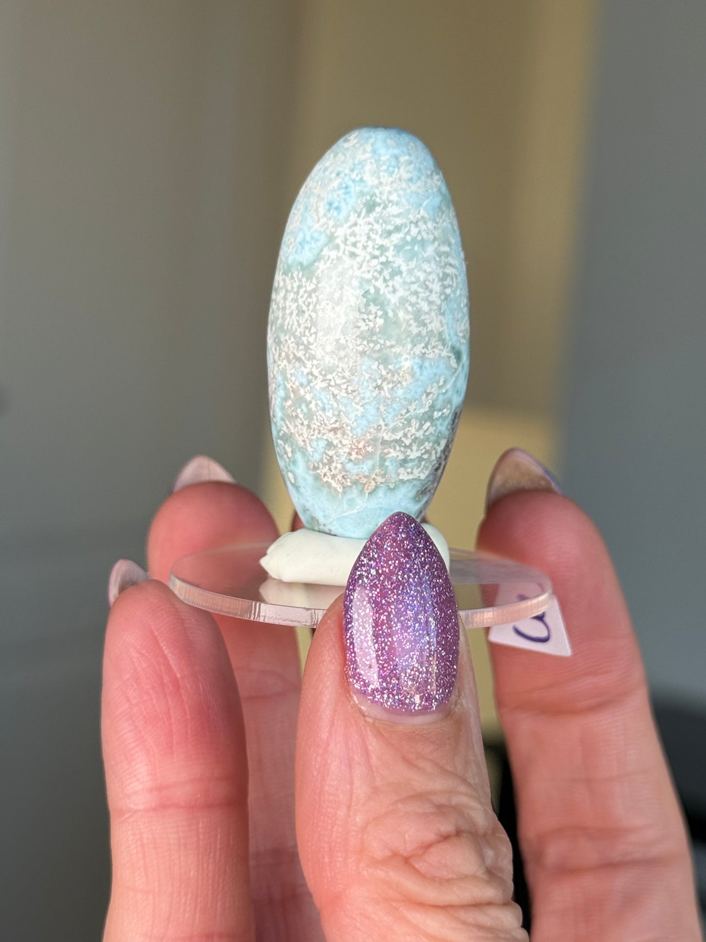 Larimar Shiva On Stand