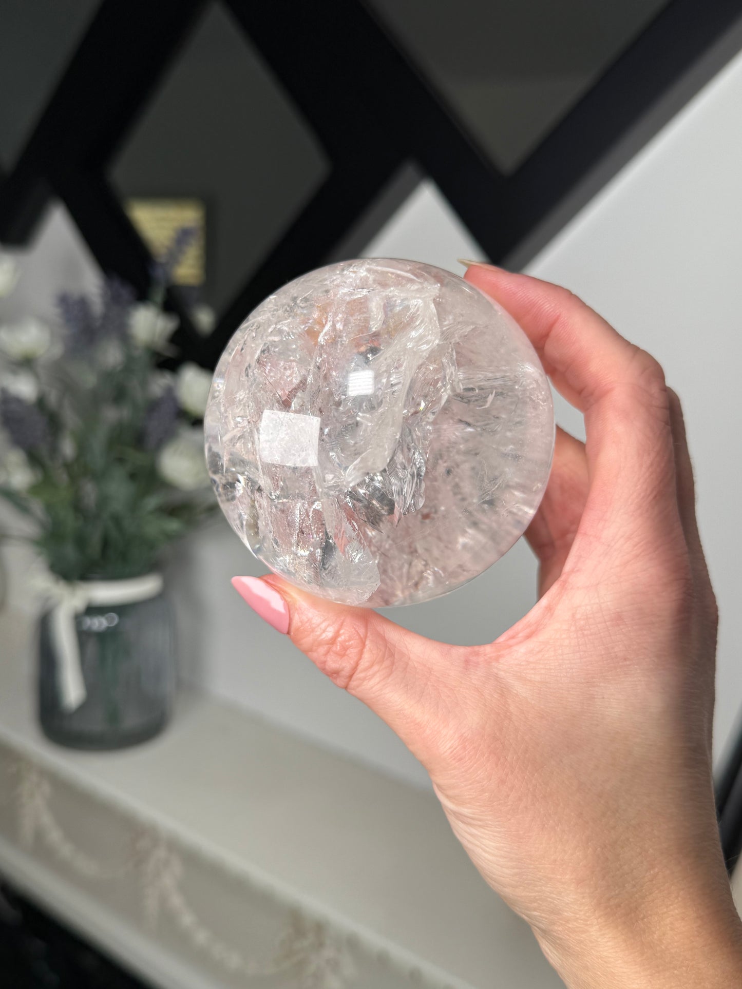 Clear Quartz Sphere