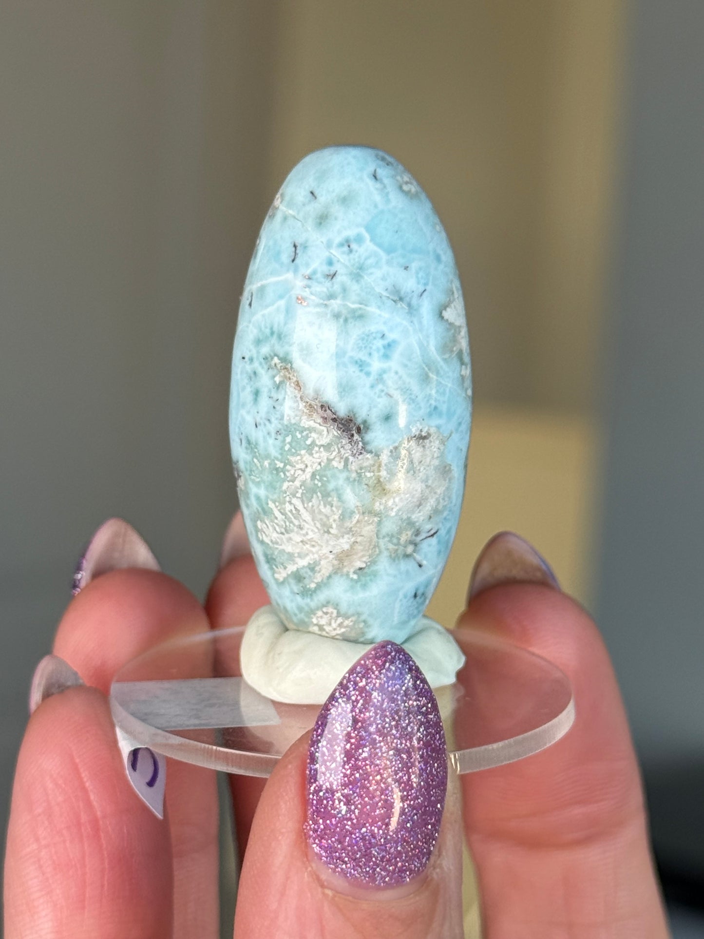 Larimar Shiva On Stand