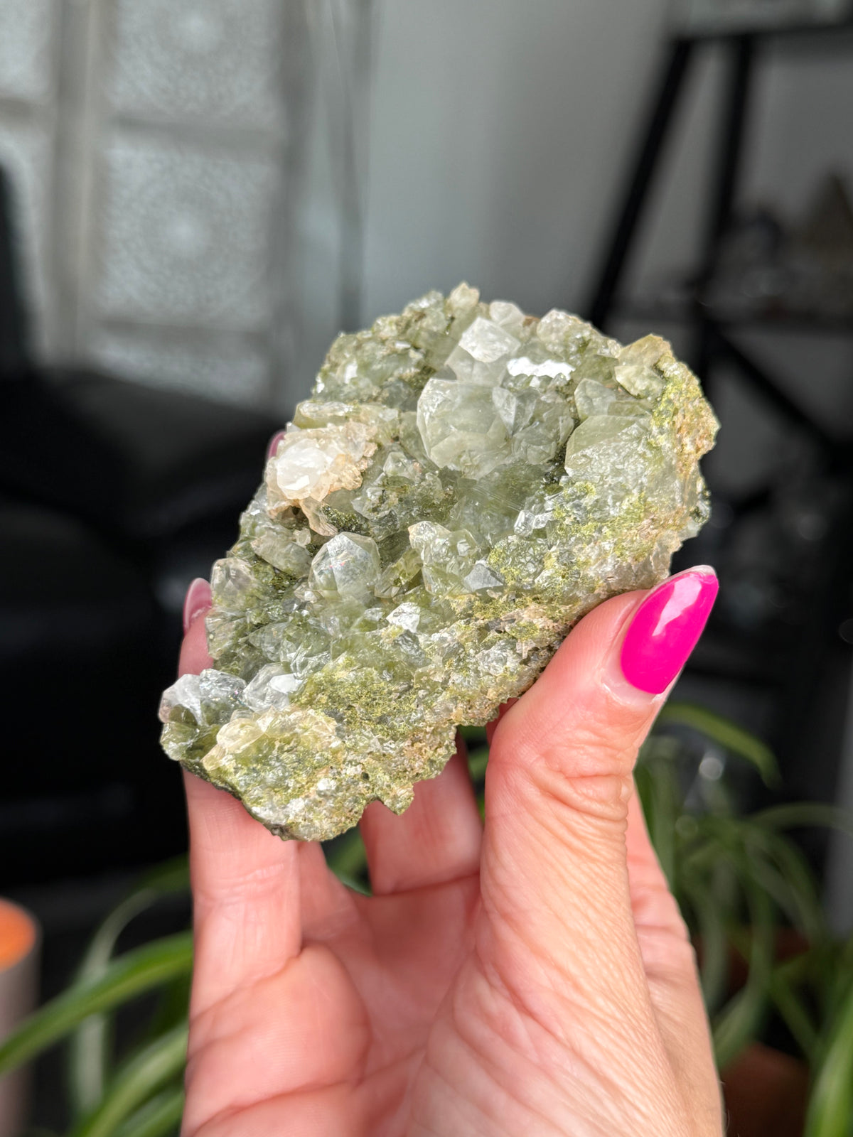 Fairy Forest Epidoite With Quartz