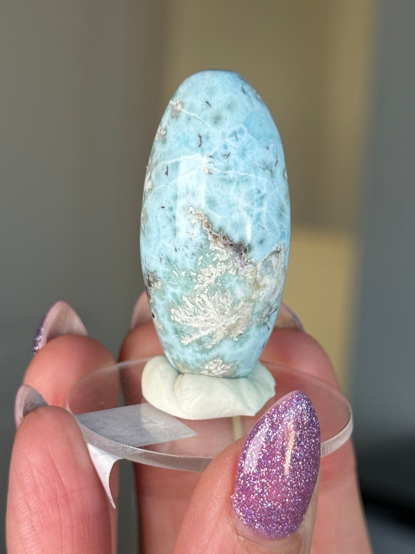 Larimar Shiva On Stand
