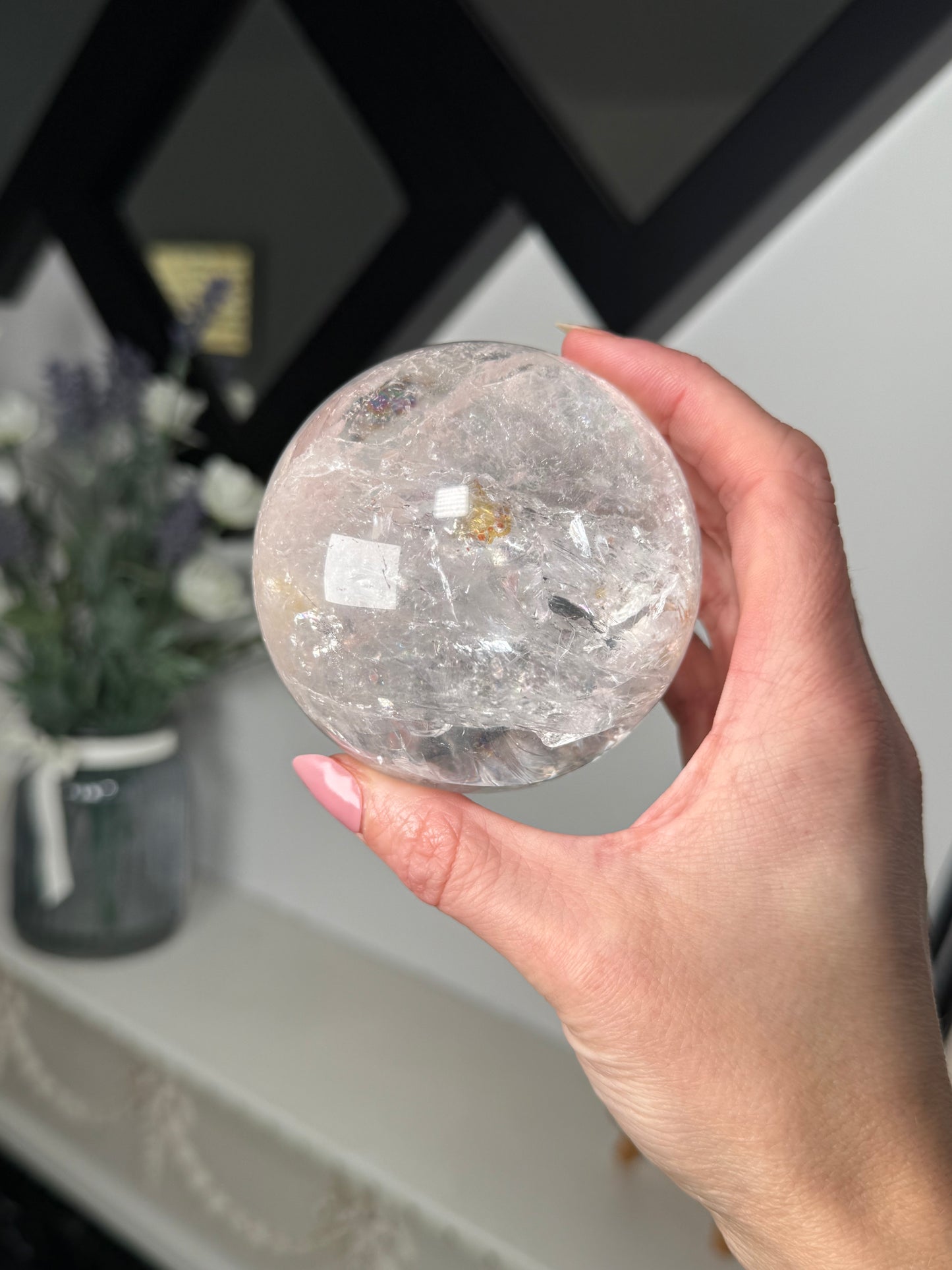 Clear Quartz Sphere