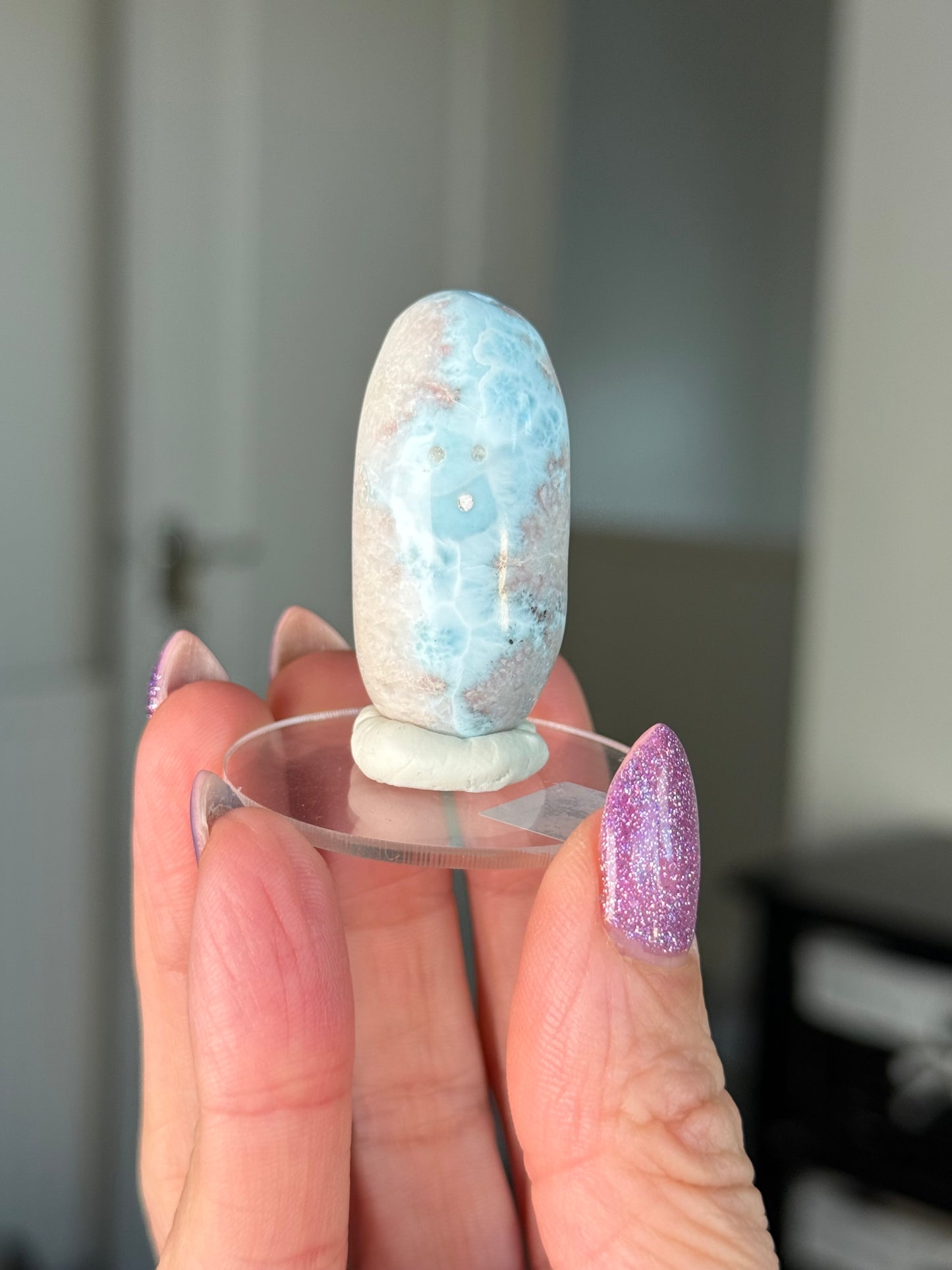 Larimar Shiva On Stand