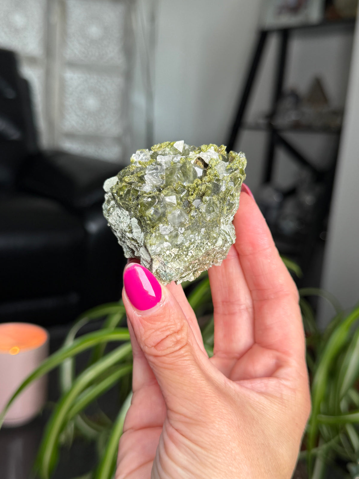 Fairy Forest Epidoite With Quartz