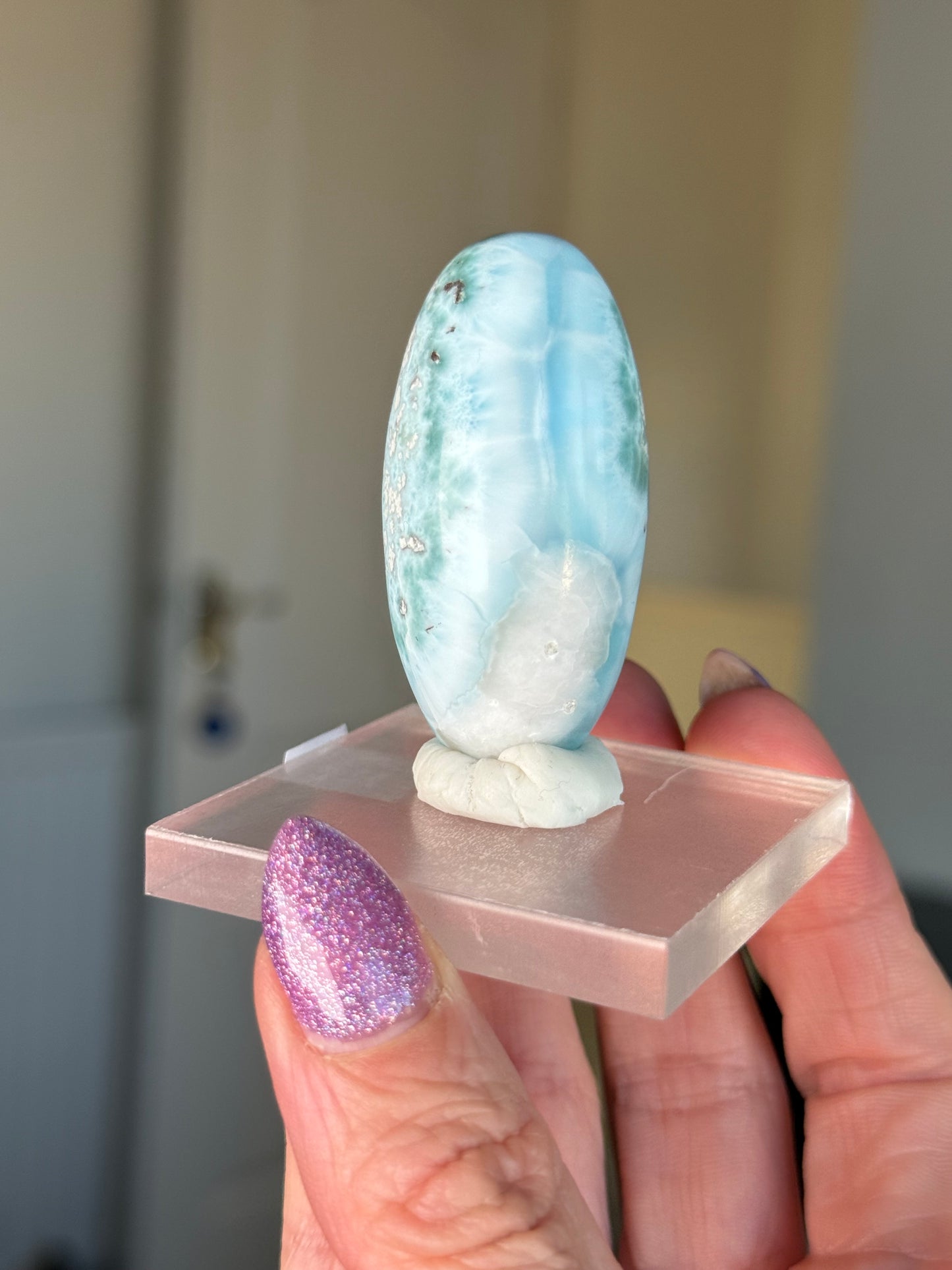 Larimar Shiva On Stand