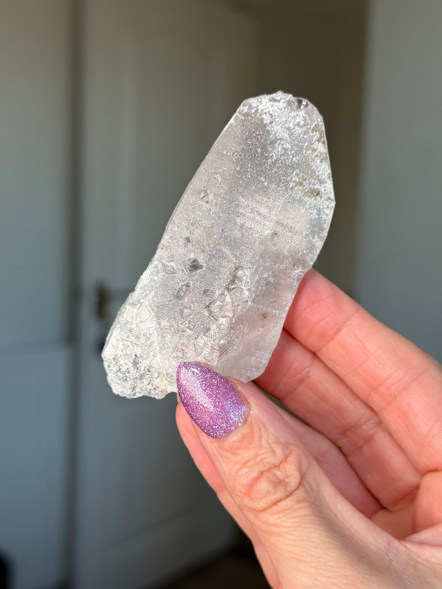 Sparkly Hematite Lemurian