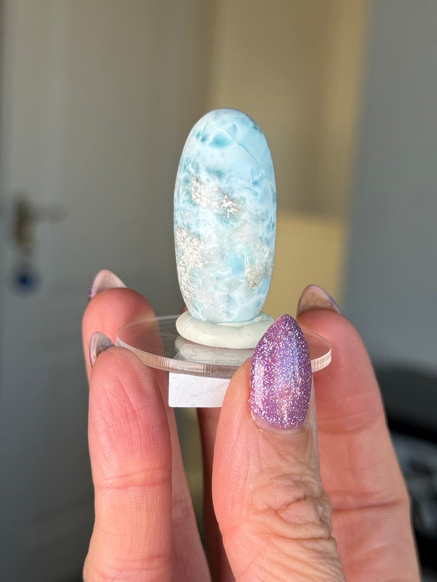 Larimar Shiva On Stand