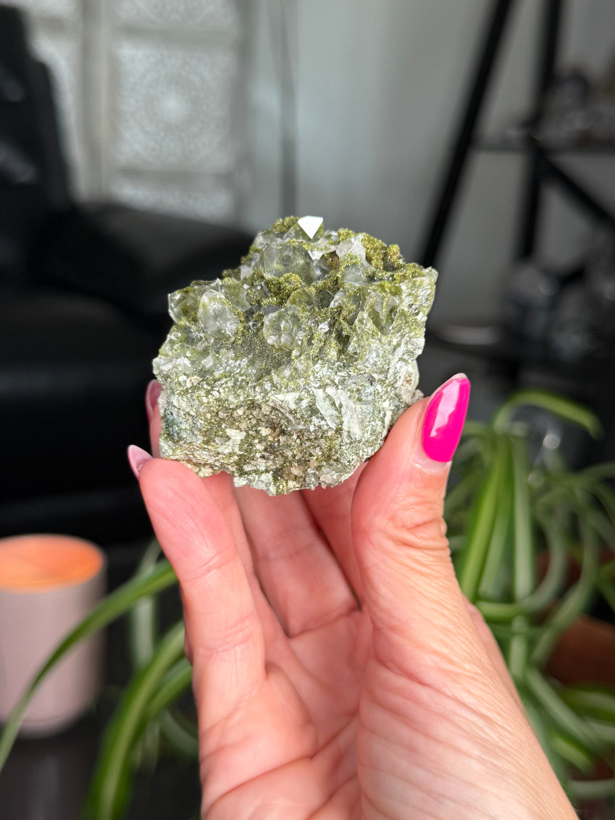 Fairy Forest Epidoite With Quartz