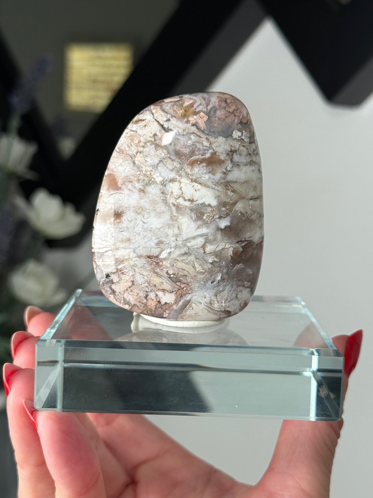 Pink Utah Tiffany Stone Freeform