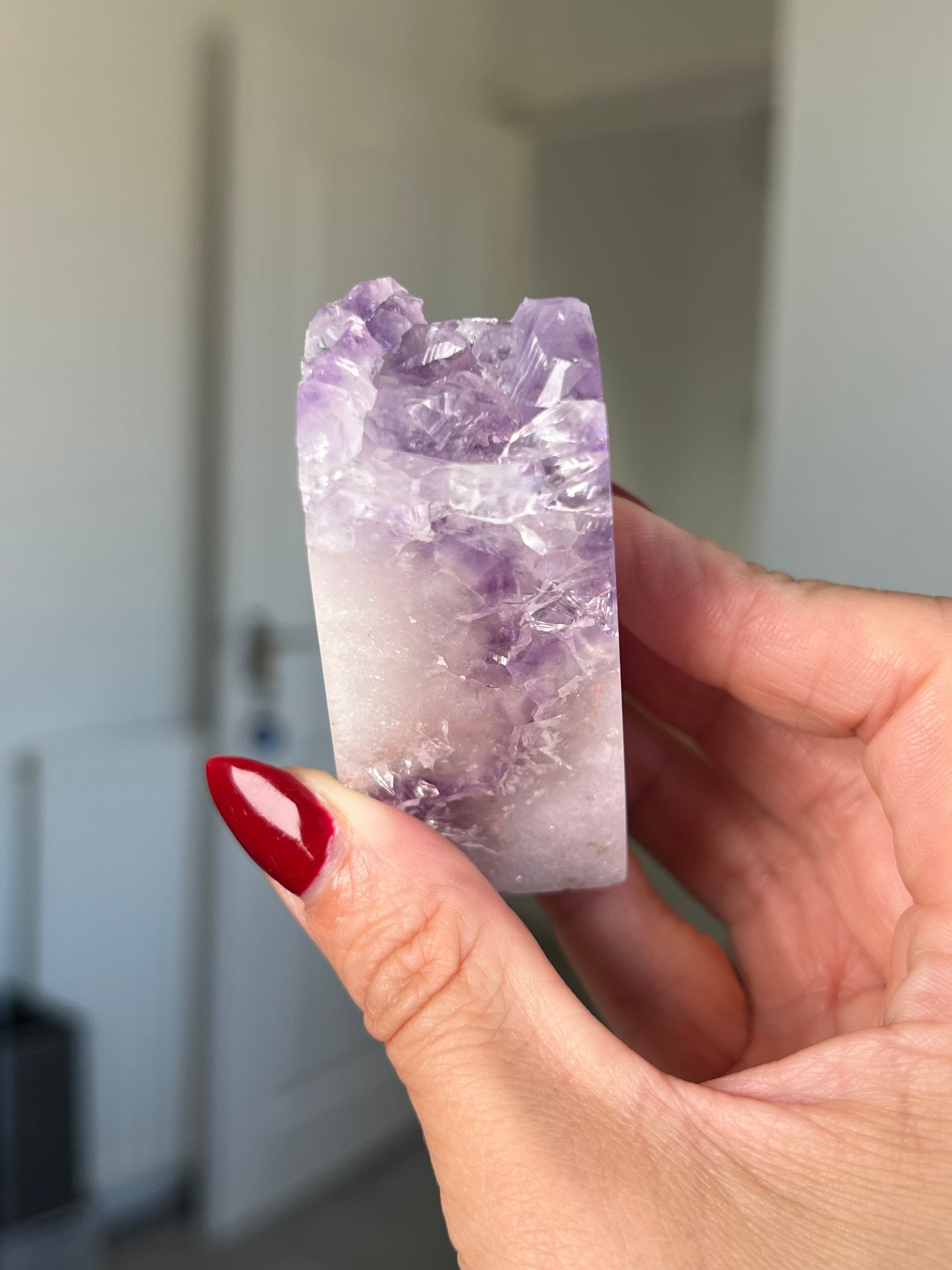 Extra Grade Pink Amethyst Tower