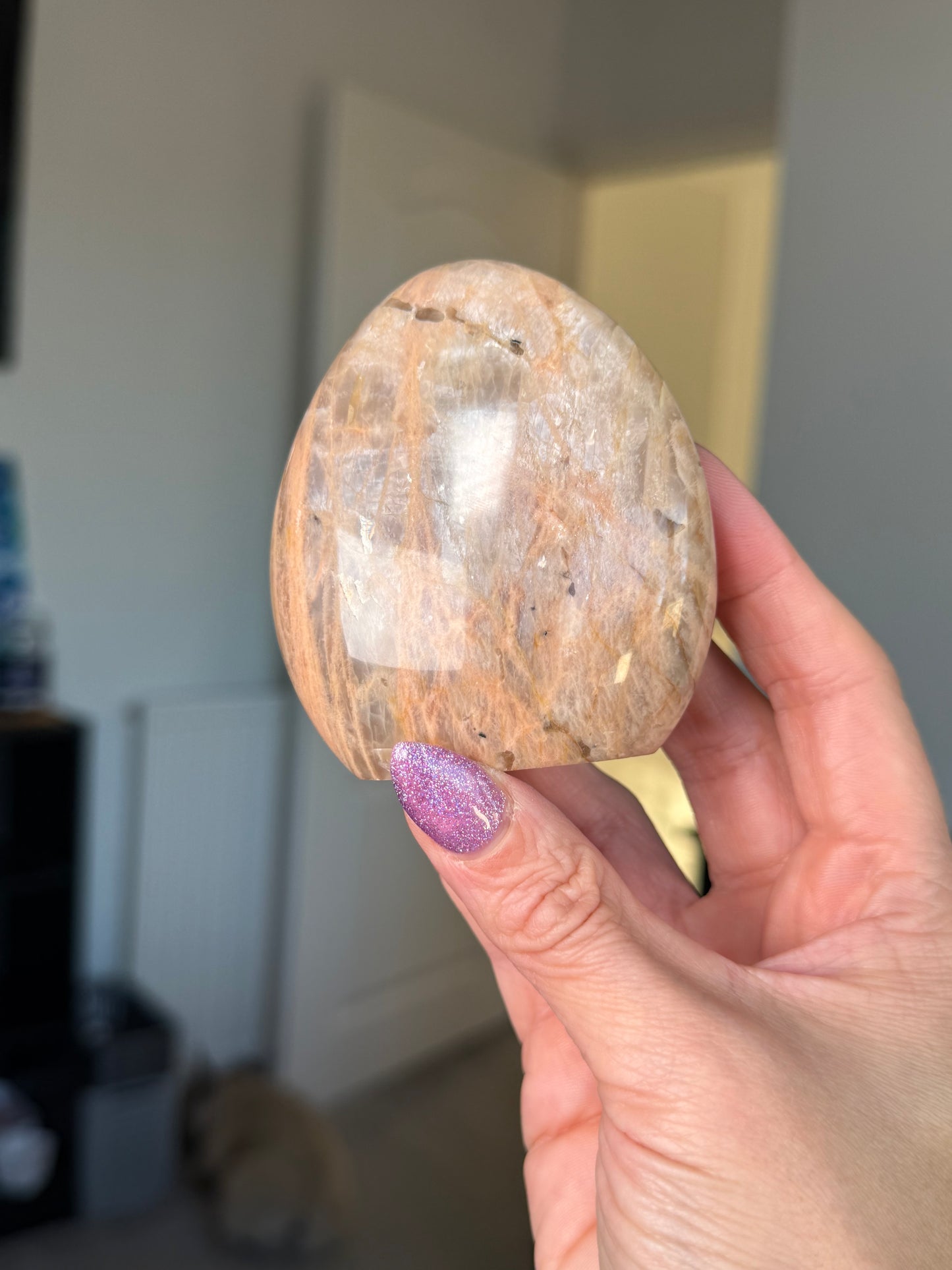 Peach Moonstone Freeform