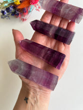 Load image into Gallery viewer, Magenta Fluorite Towers
