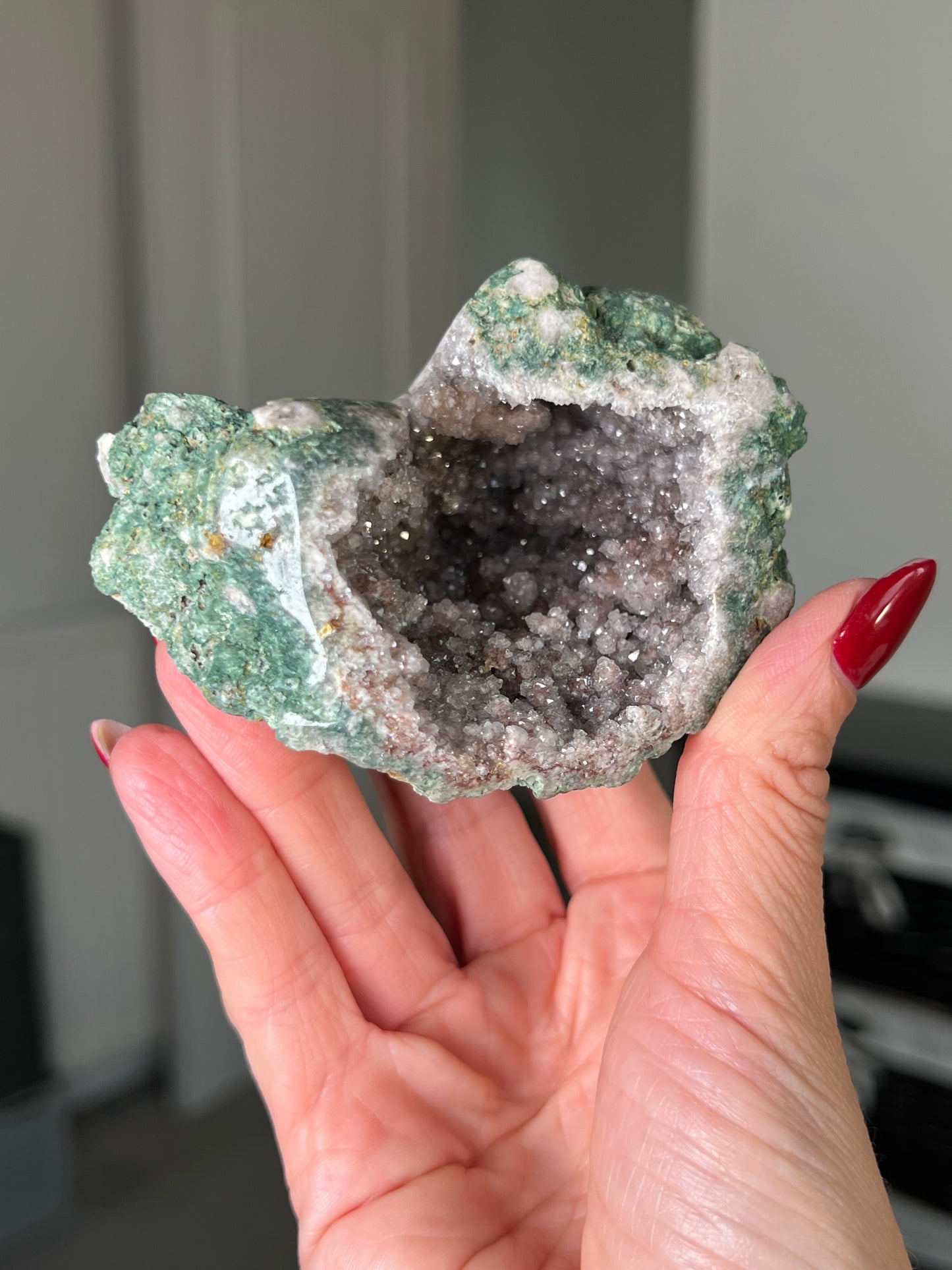 Pink Amethyst Geode