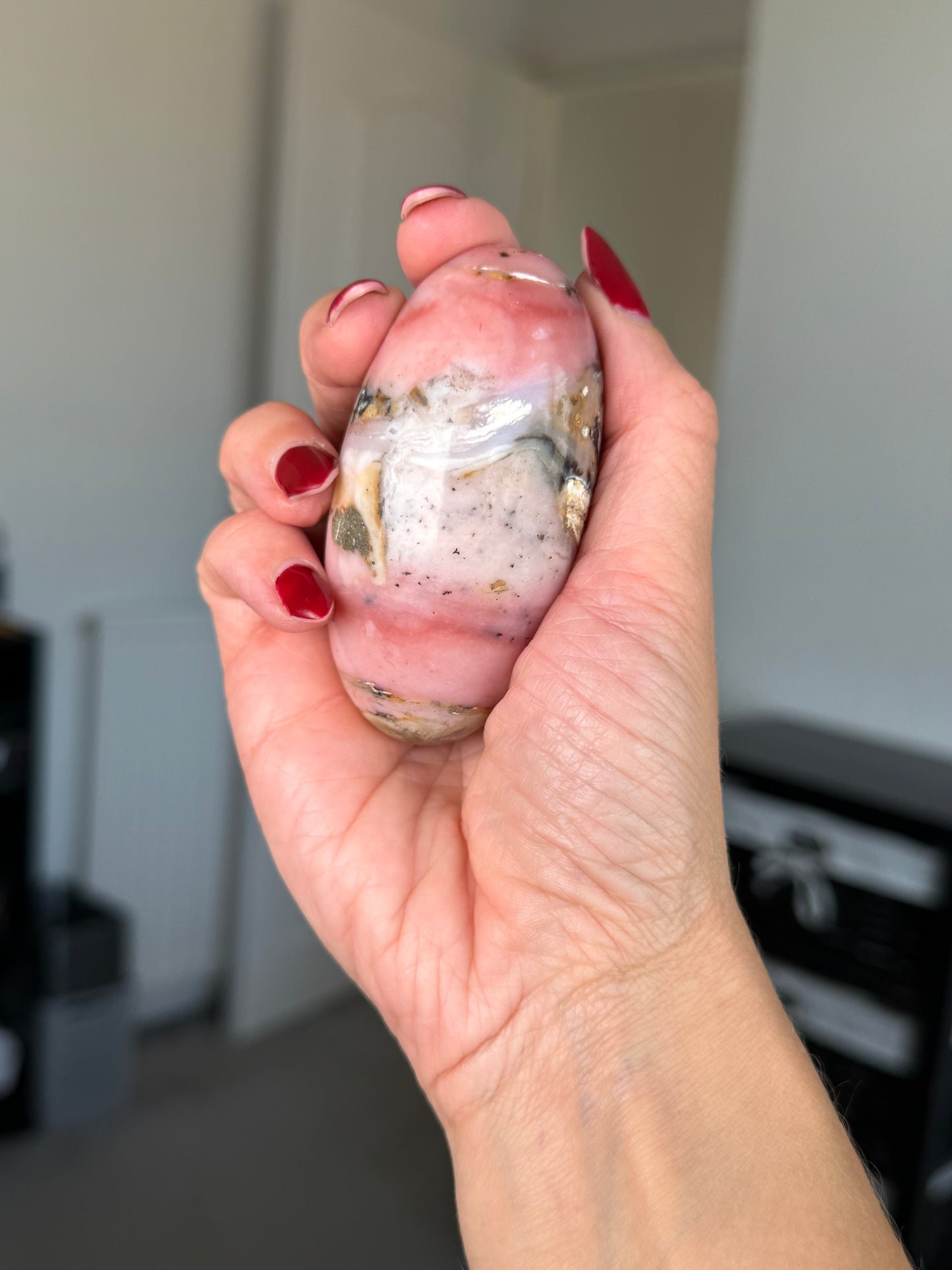 Peruvian Pink Opal Shiva