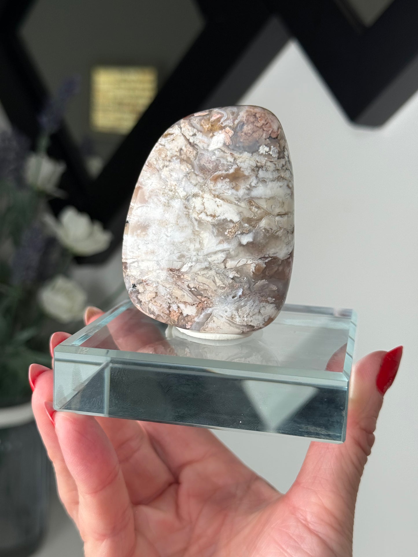 Pink Utah Tiffany Stone Freeform