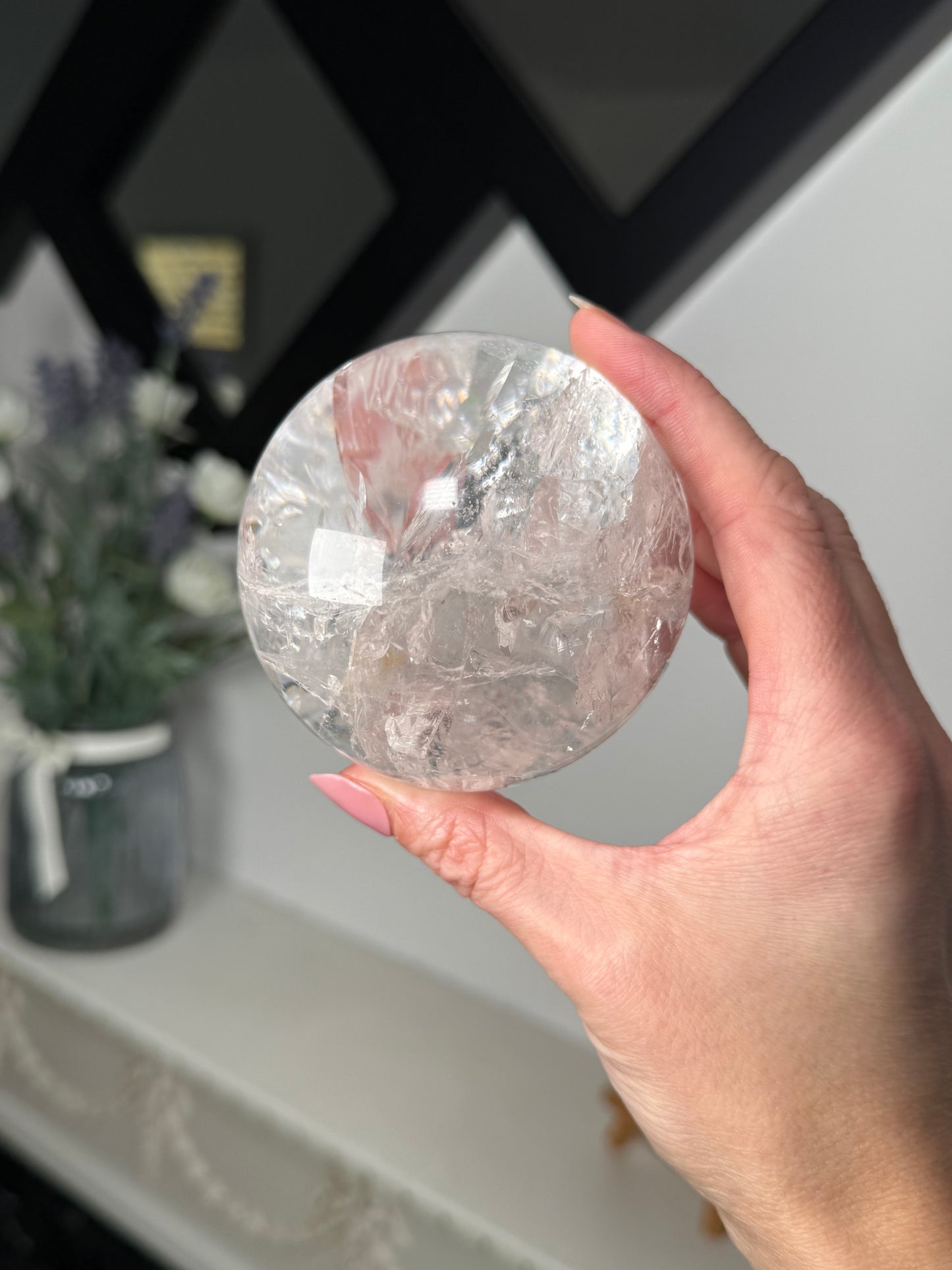 Clear Quartz Sphere
