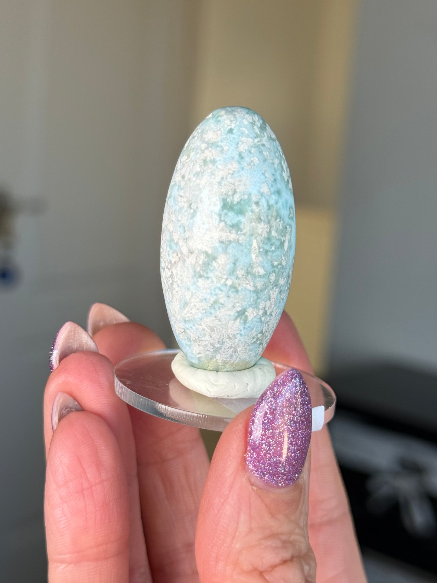 Larimar Shiva On Stand