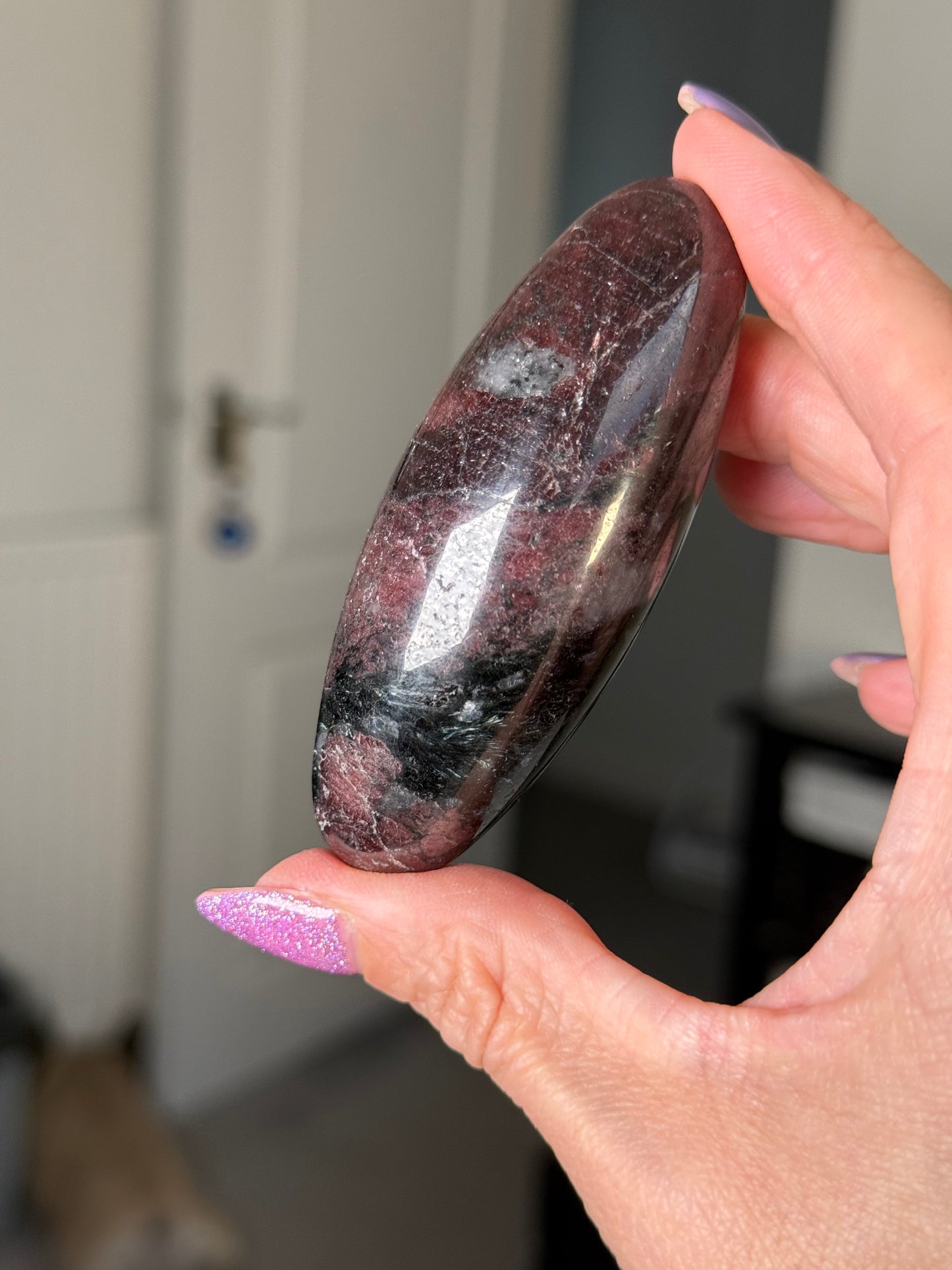 Garnet & Arfvedsonite Shiva