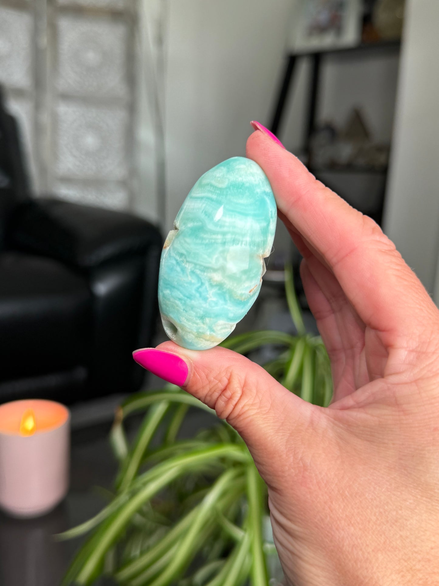 Blue Aragonite Shivas