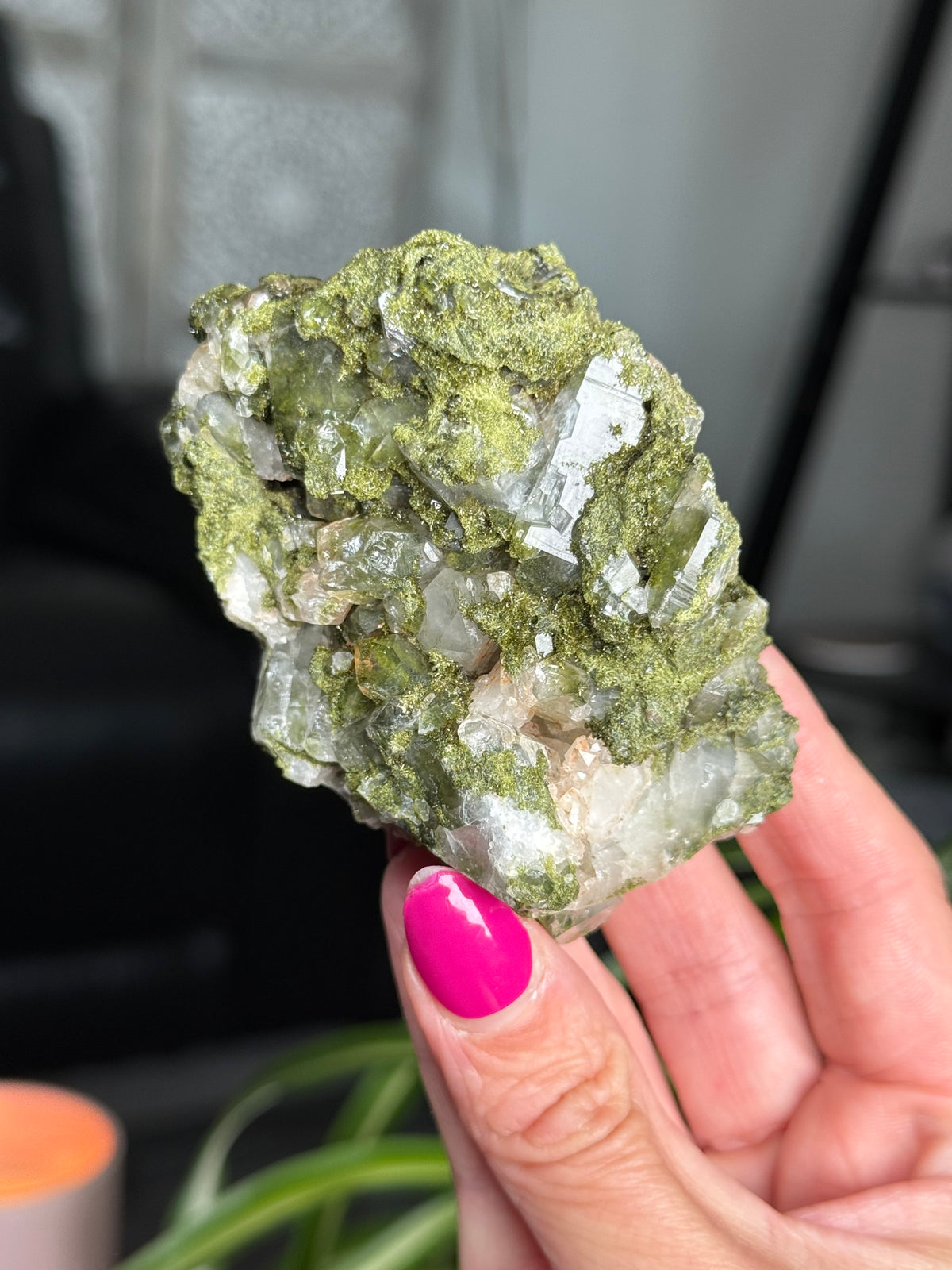 Fairy Forest Epidoite With Quartz