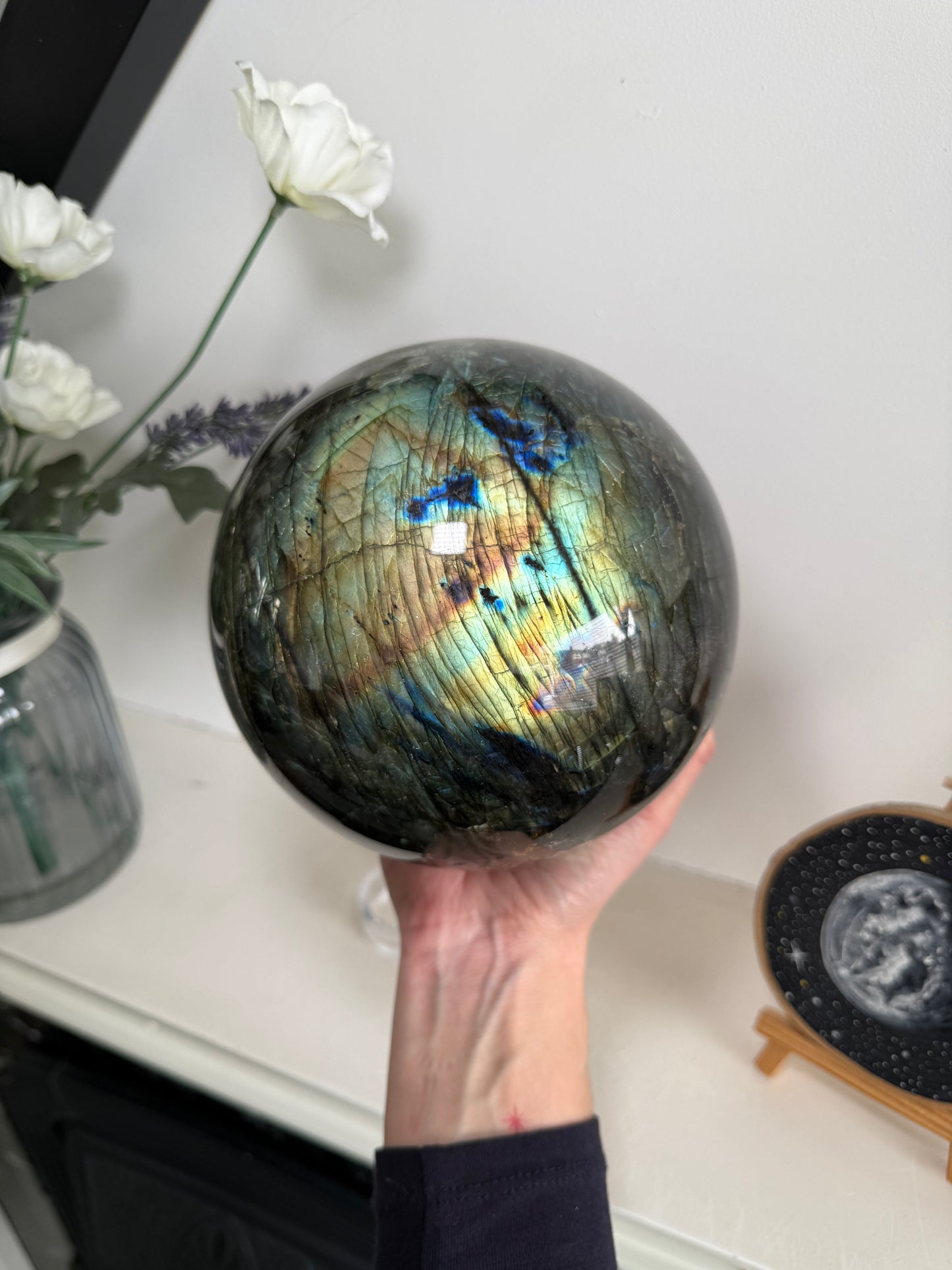 XL Labradorite Sphere - 5.1KG