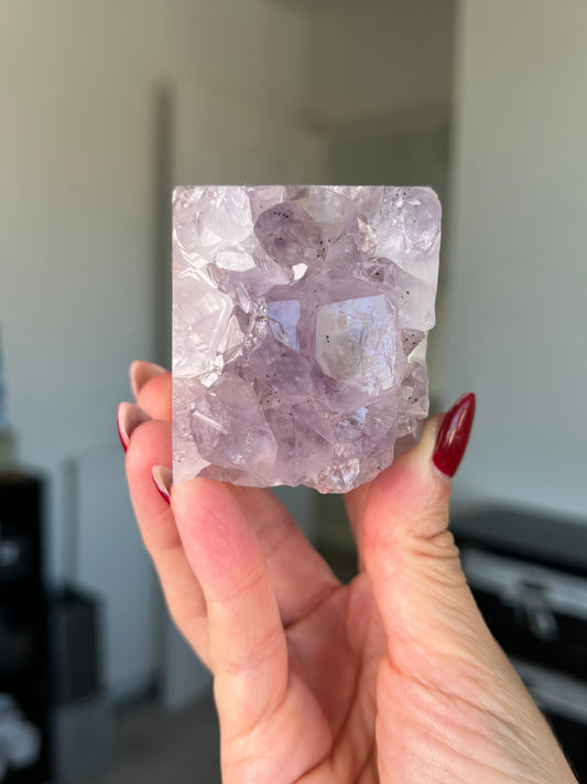 Extra Grade Pink Amethyst Tower