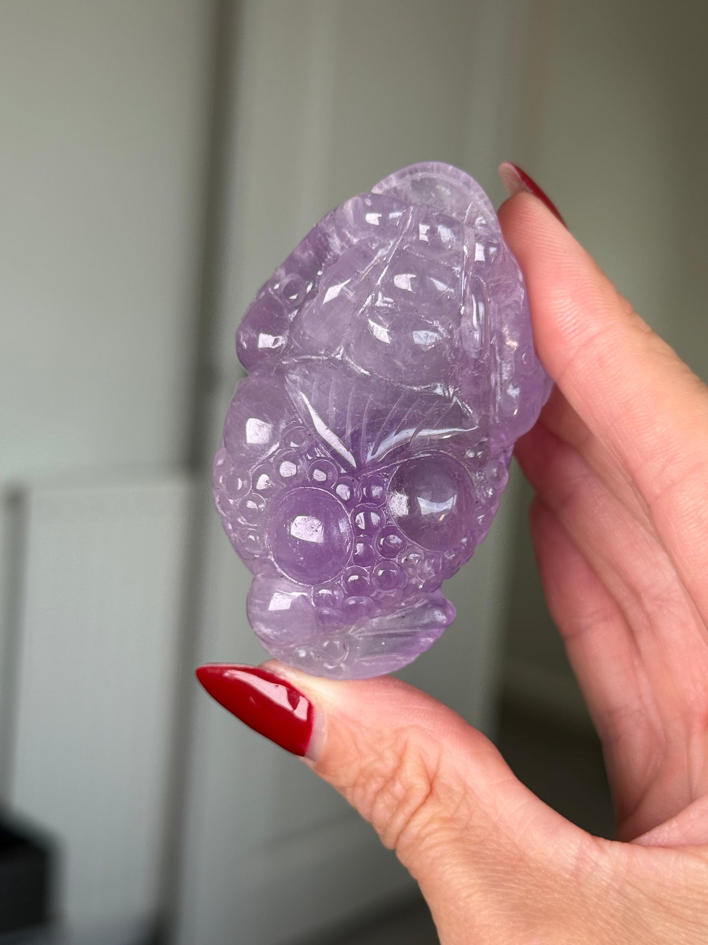 Amethyst Money Frog