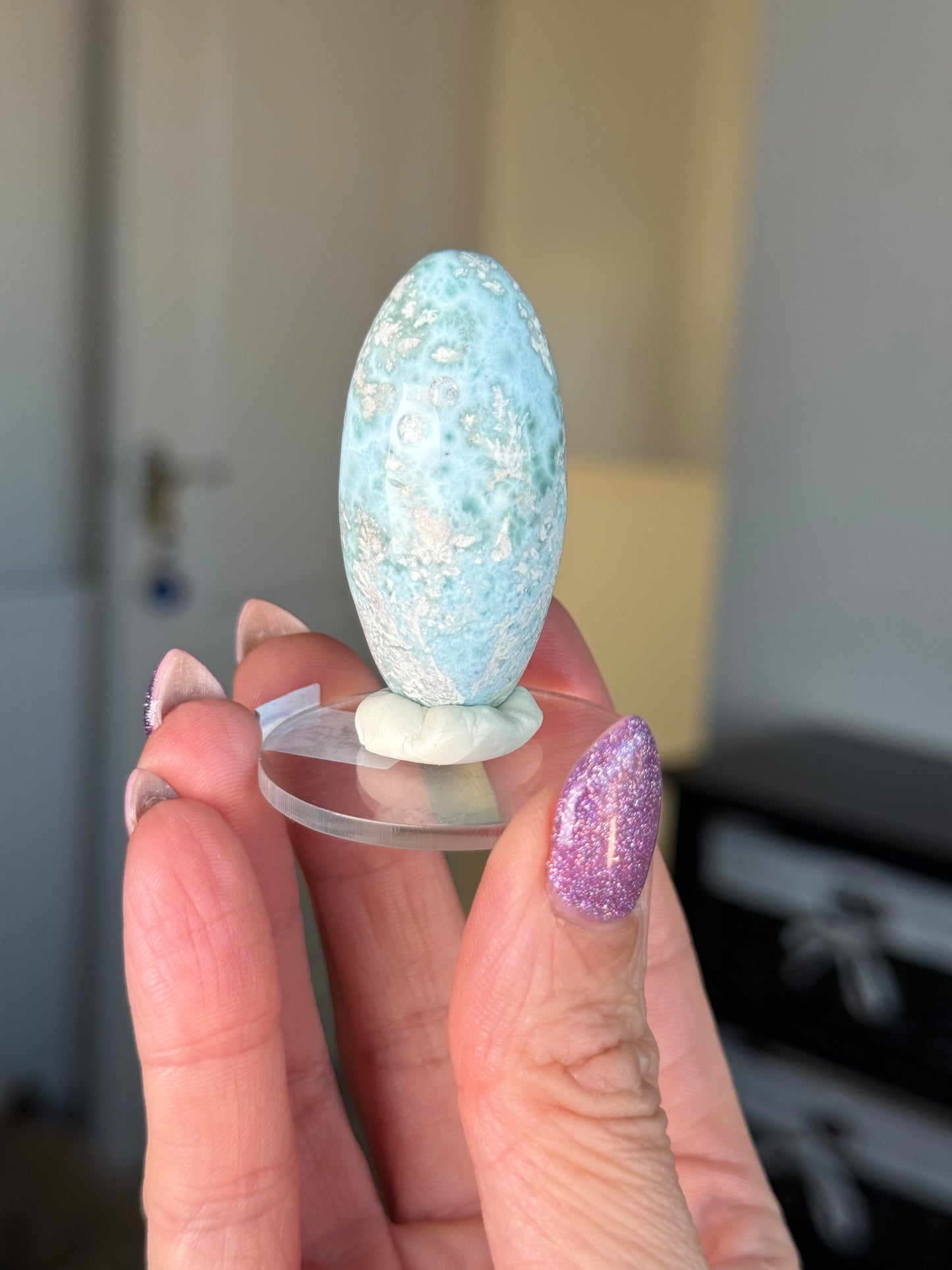 Larimar Shiva On Stand