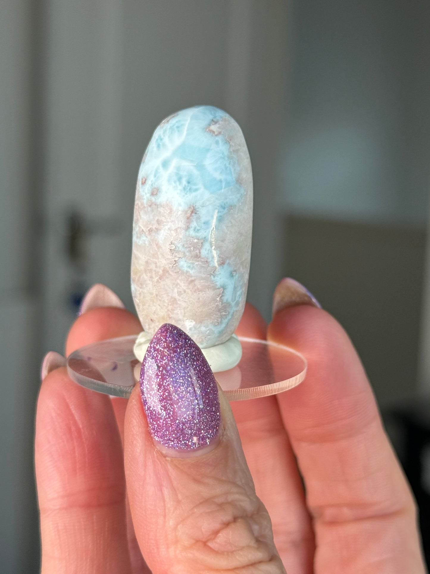 Larimar Shiva On Stand