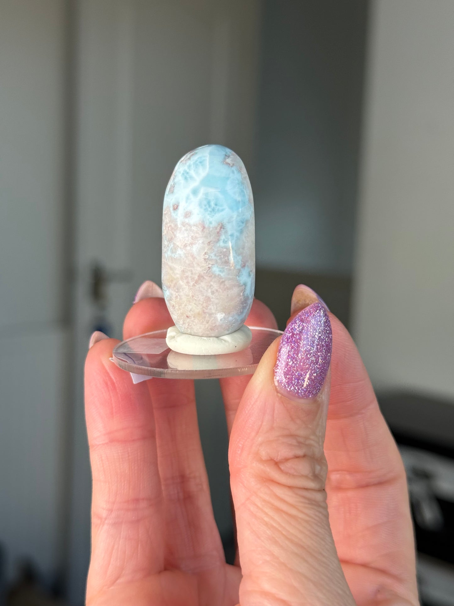 Larimar Shiva On Stand