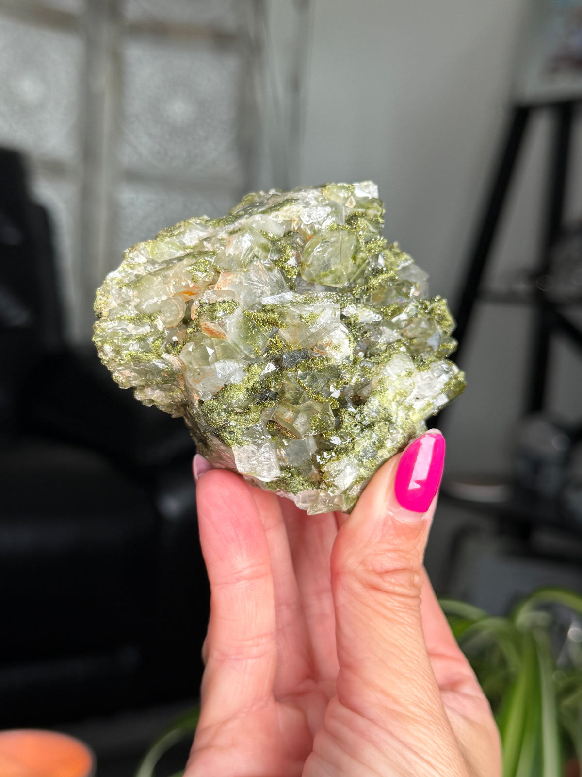 Fairy Forest Epidoite With Quartz