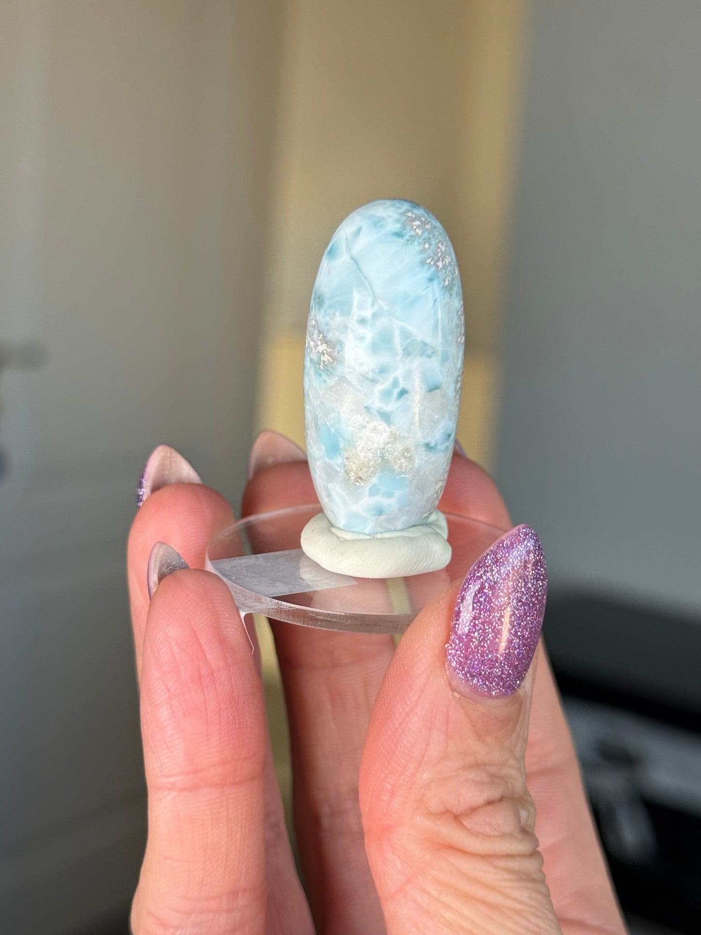 Larimar Shiva On Stand