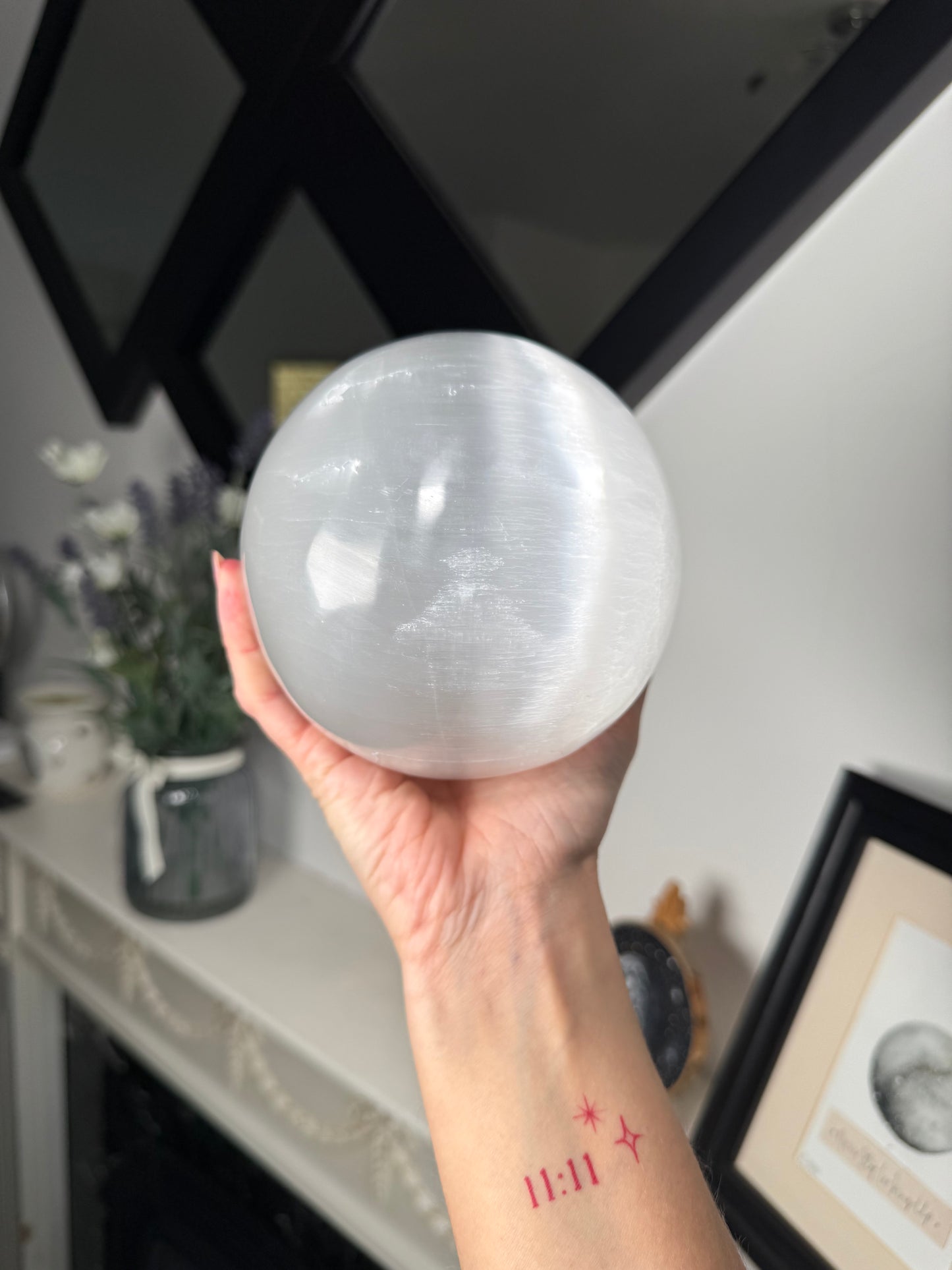 XL Selenite Sphere