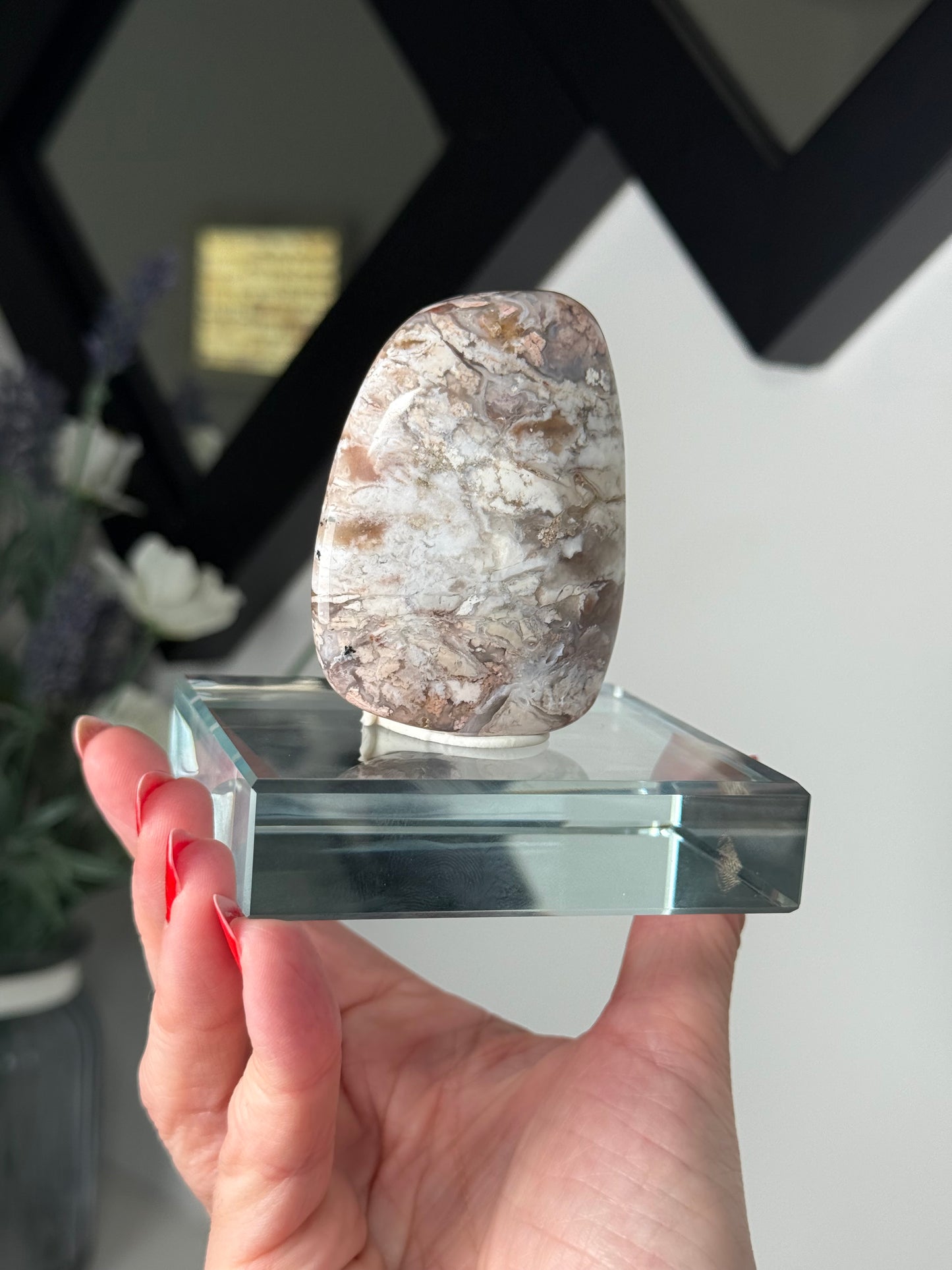 Pink Utah Tiffany Stone Freeform