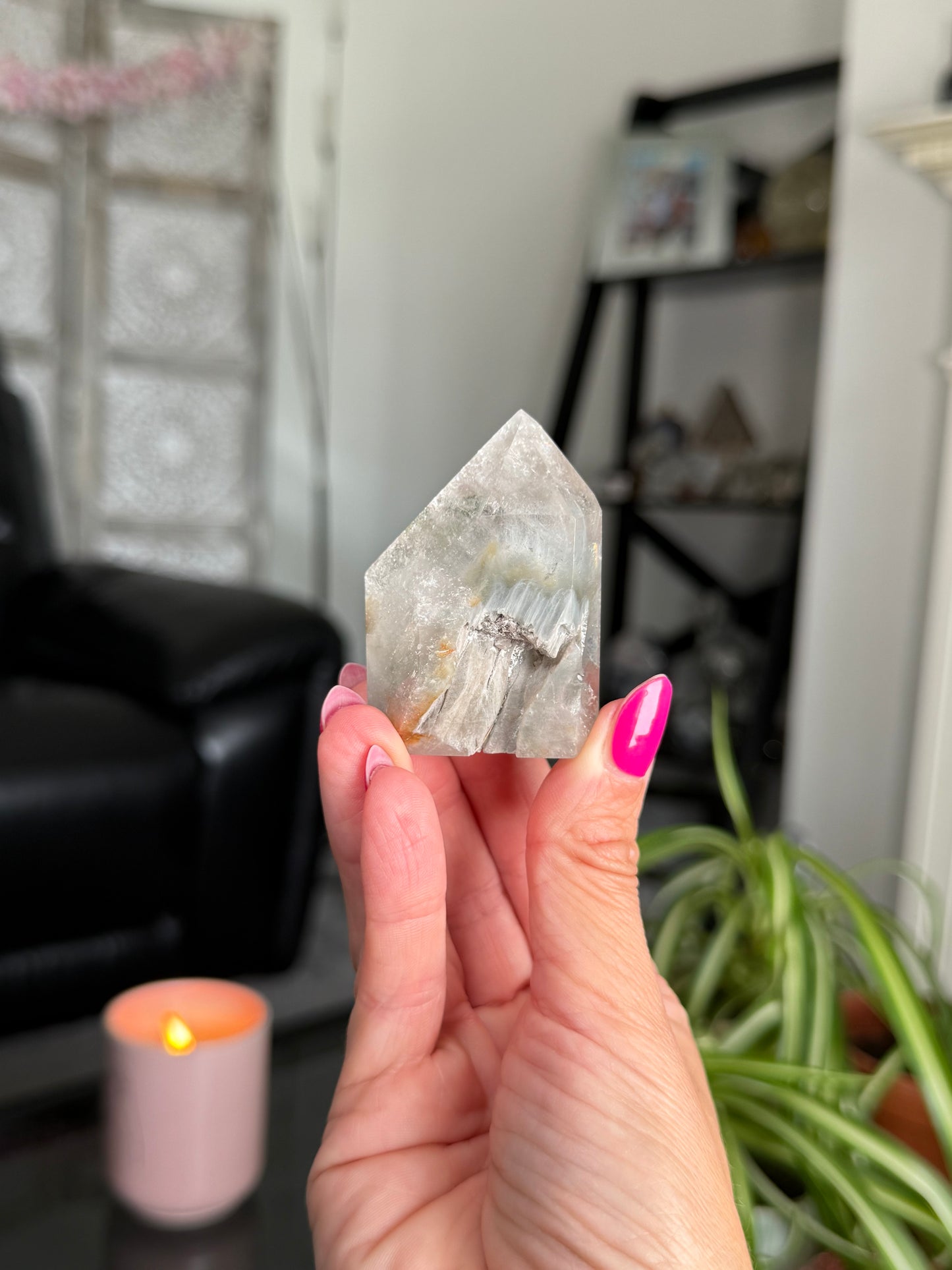 Blue Tara Tower - Part Polished