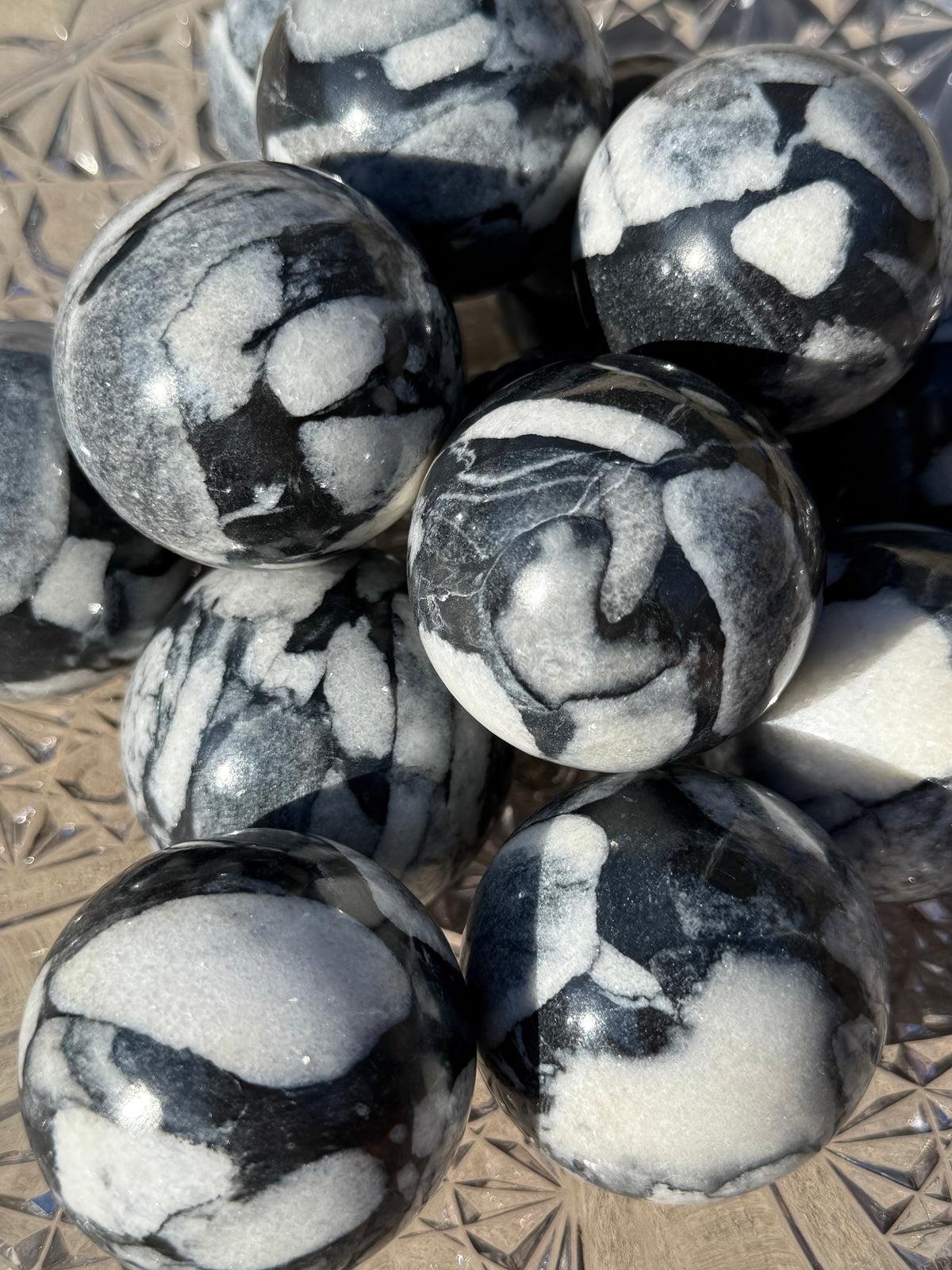 Penguin Jasper Spheres