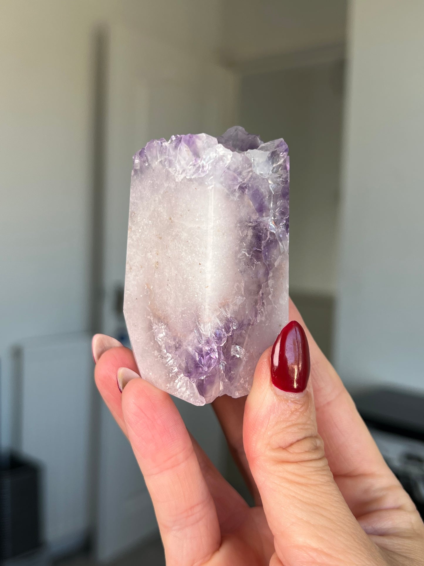 Extra Grade Pink Amethyst Tower
