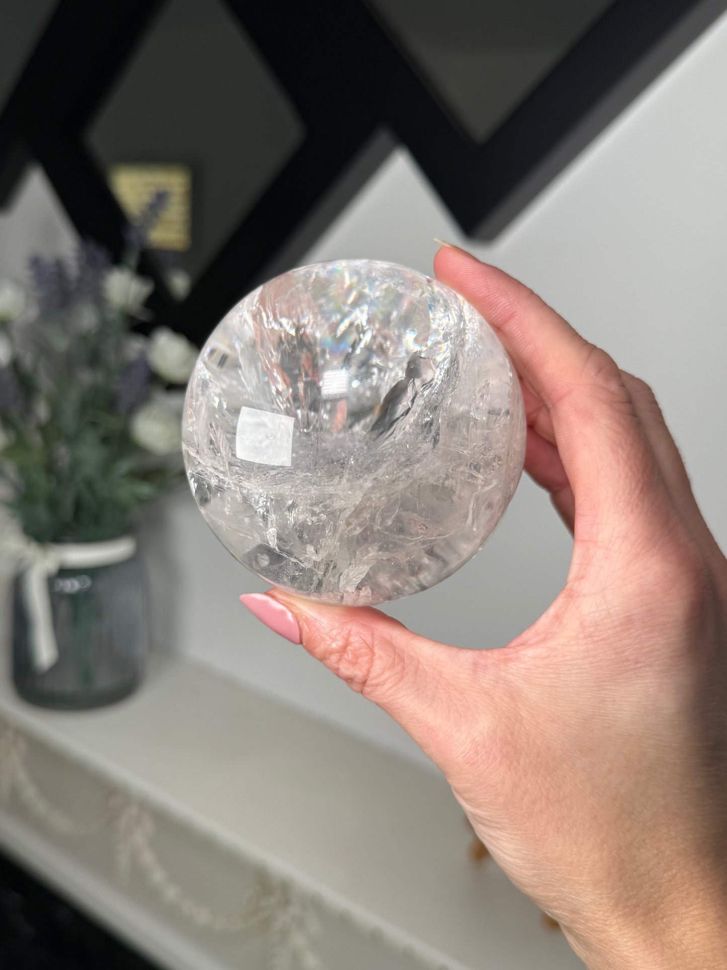 Clear Quartz Sphere