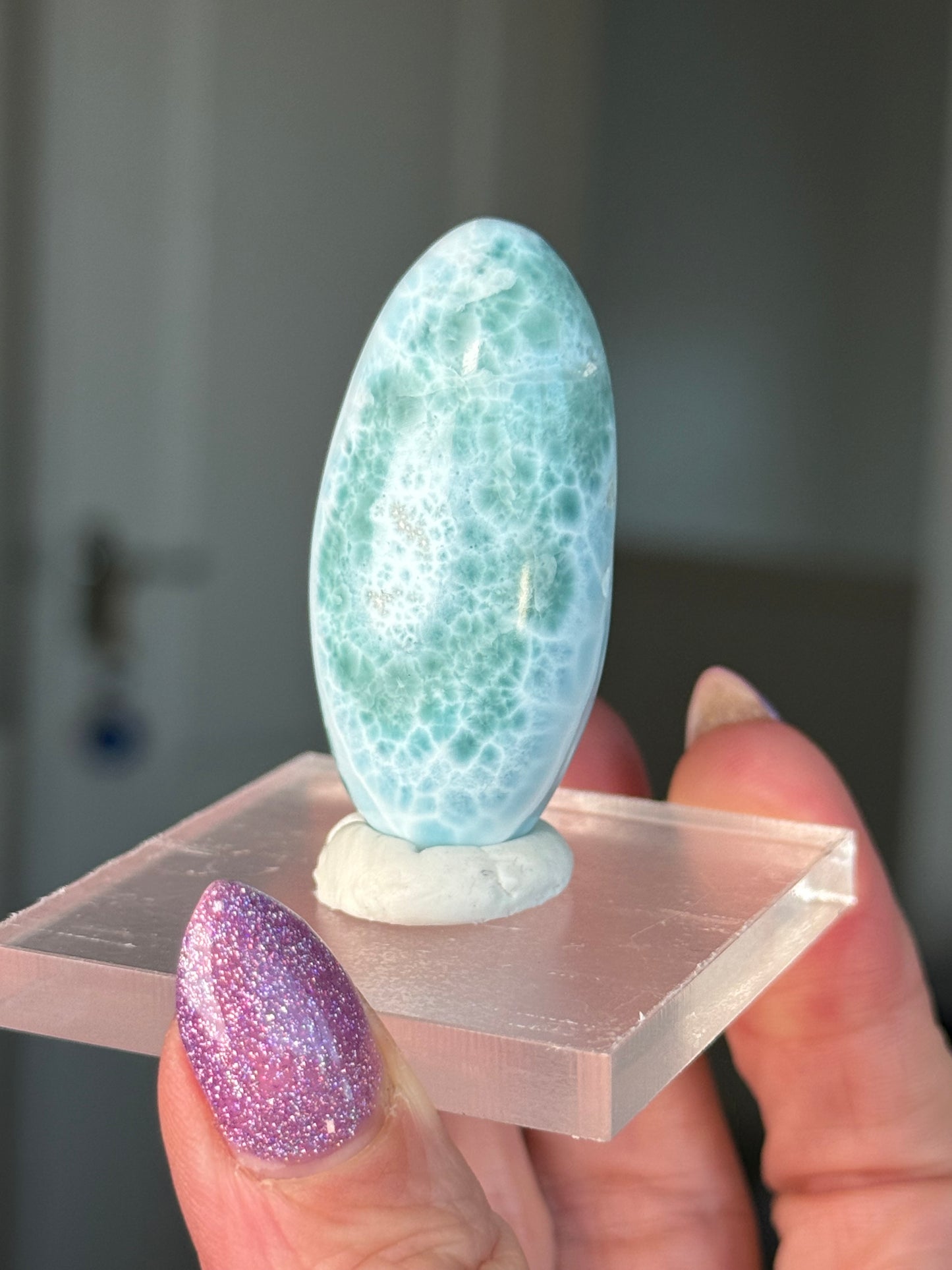 Larimar Shiva On Stand